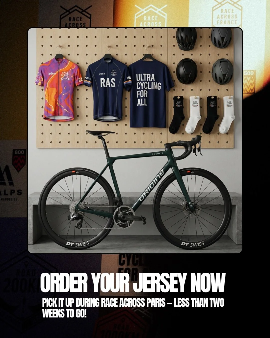 🛒 Order now and get it delivered at the Race Across Paris! 🇫🇷 

👀 Our online shop is fully updated with collections you don&rsquo;t want to miss. 

This is the perfect time to pick your favourite merch and collect it during RAP 2026 &mdash; in le