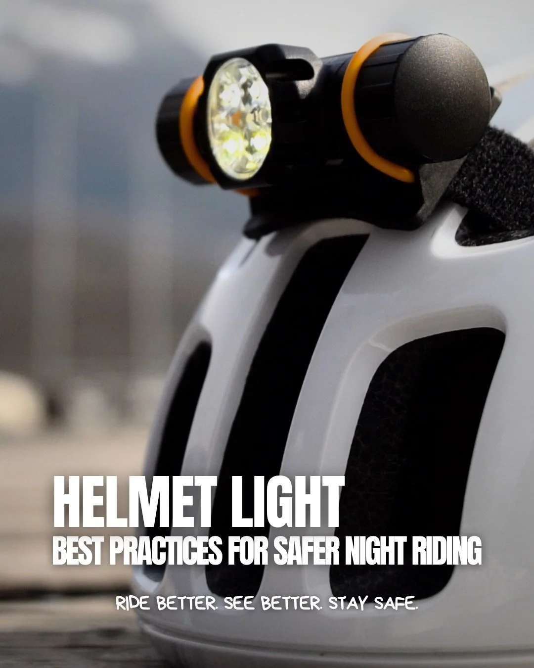 🔦 Why ultra-cyclists use two lights at night 🚴&zwj;♂️ 

🌙 Riding at night is part of ultra-distance cycling. Anticipating it properly means riding with more peace of mind. 

The light mounted on the bike provides the main beam to see far ahead and