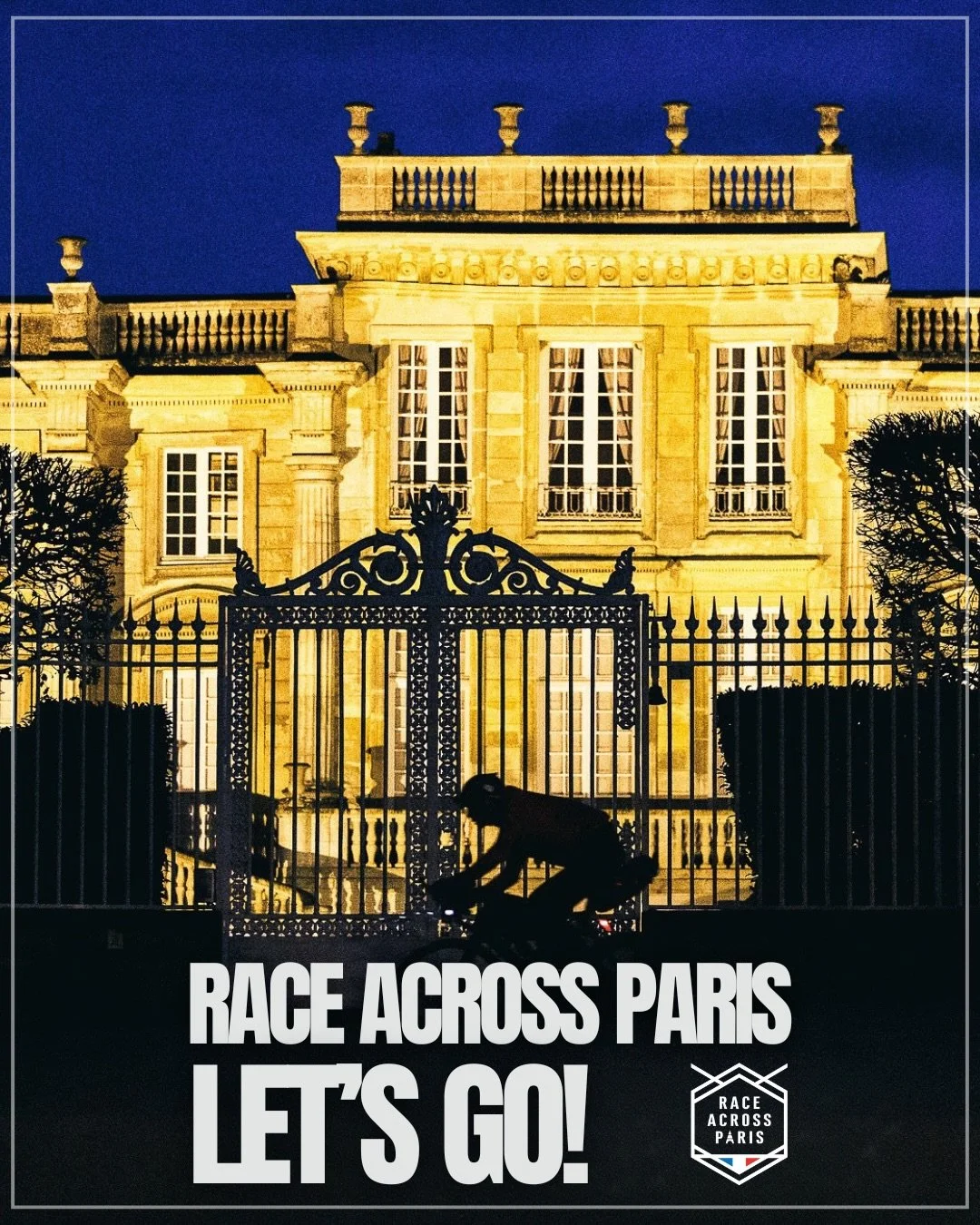 ⌛️ ONLY 24 HOURS TO GO UNTIL RAP 2026 🗼 

🇫🇷 Just 24 hours to go before the official opening of our race HQ in Chantilly, as we welcome you for the 5th edition of Race Across Paris &mdash; a legendary event in the series. 

🤯 This year, there are