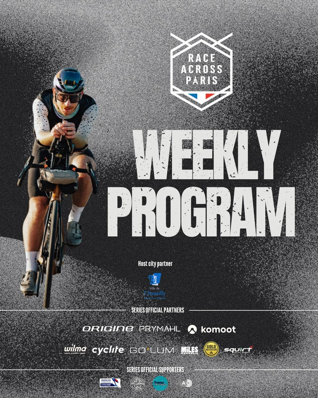 🇬🇧Race Across Paris starts today 🇫🇷🔥

The first event in France of the Race Across Series is officially underway, and a week of extraordinary adventure lies ahead.

On the program:
🚴&zwj;♂️ 1000 km &ndash; the flagship challenge
🚴&zwj;♂️ 500 k