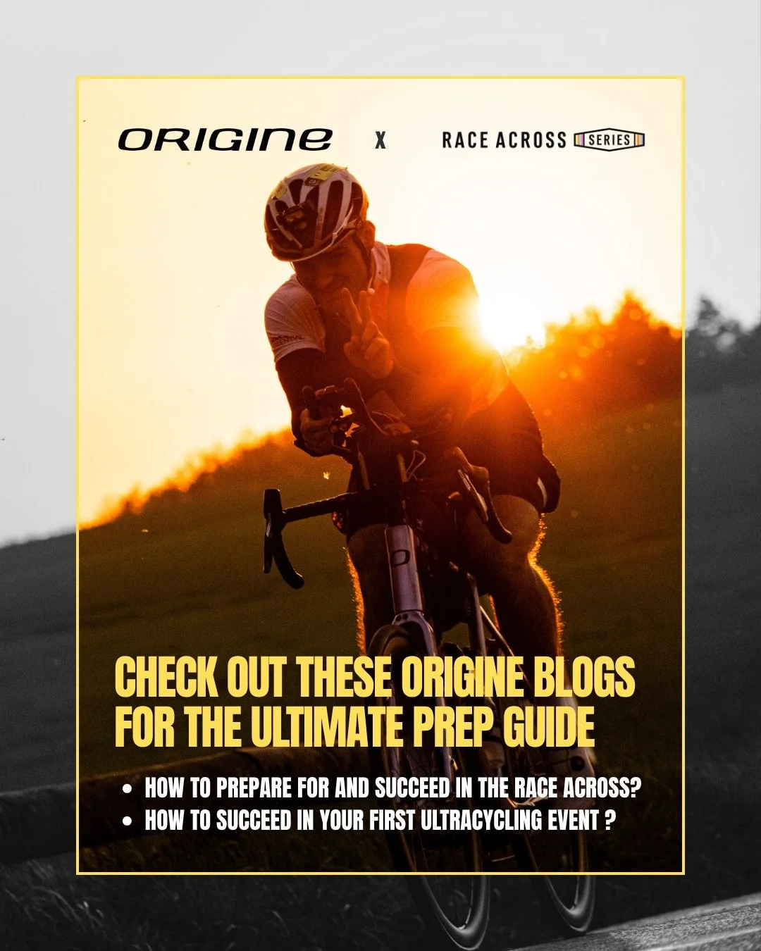 🚀 The Ultimate Prep Guide 

@origine_cycles just dropped two massive blog posts to help you gear up for your next big objectives. 

Here&rsquo;s the breakdown: 

🎤 Part 1: Valentin&rsquo;s Deep Dive. As an Origine manager and a @raceacrossseries ve