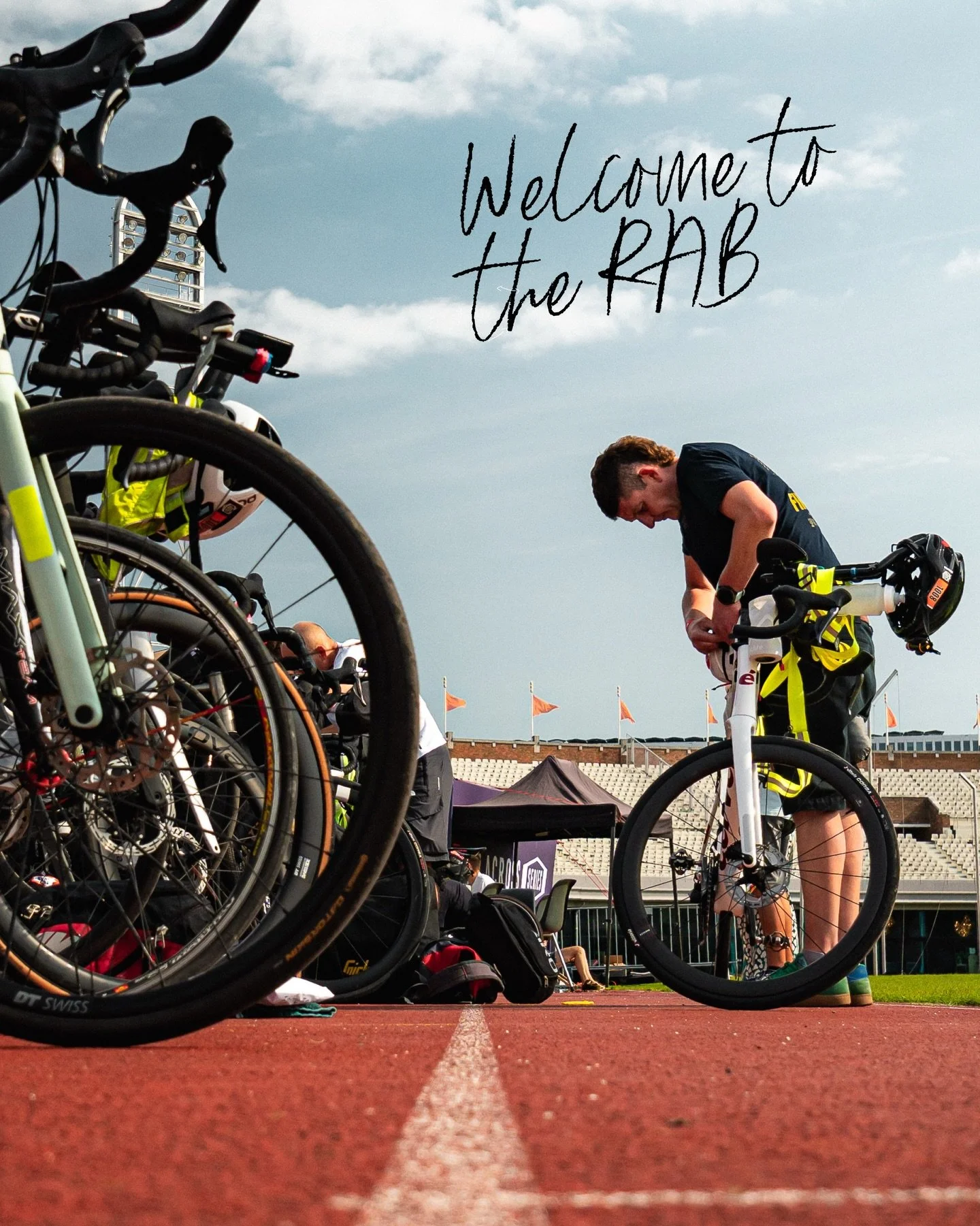 🇬🇧🚴&zwj;♂️ Race Across Benelux &mdash; Amsterdam 🇳🇱
Starting from the Amsterdam Olympic Stadium 🔥
Bike check ✅
Race bib pickup 😎
Smiles all around 😄
The energy is rising ⚡
The countdown is on&hellip;
Are you ready for the adventure? 🚴&zwj;♀️