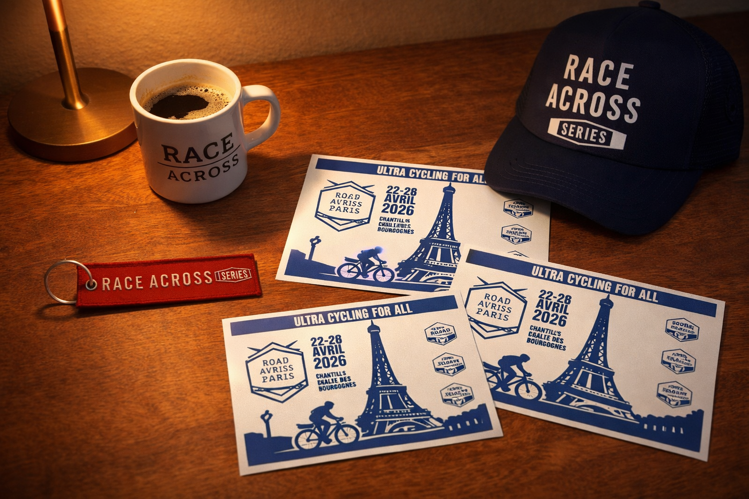Postcards et accessoires Race Across Paris 2026.png