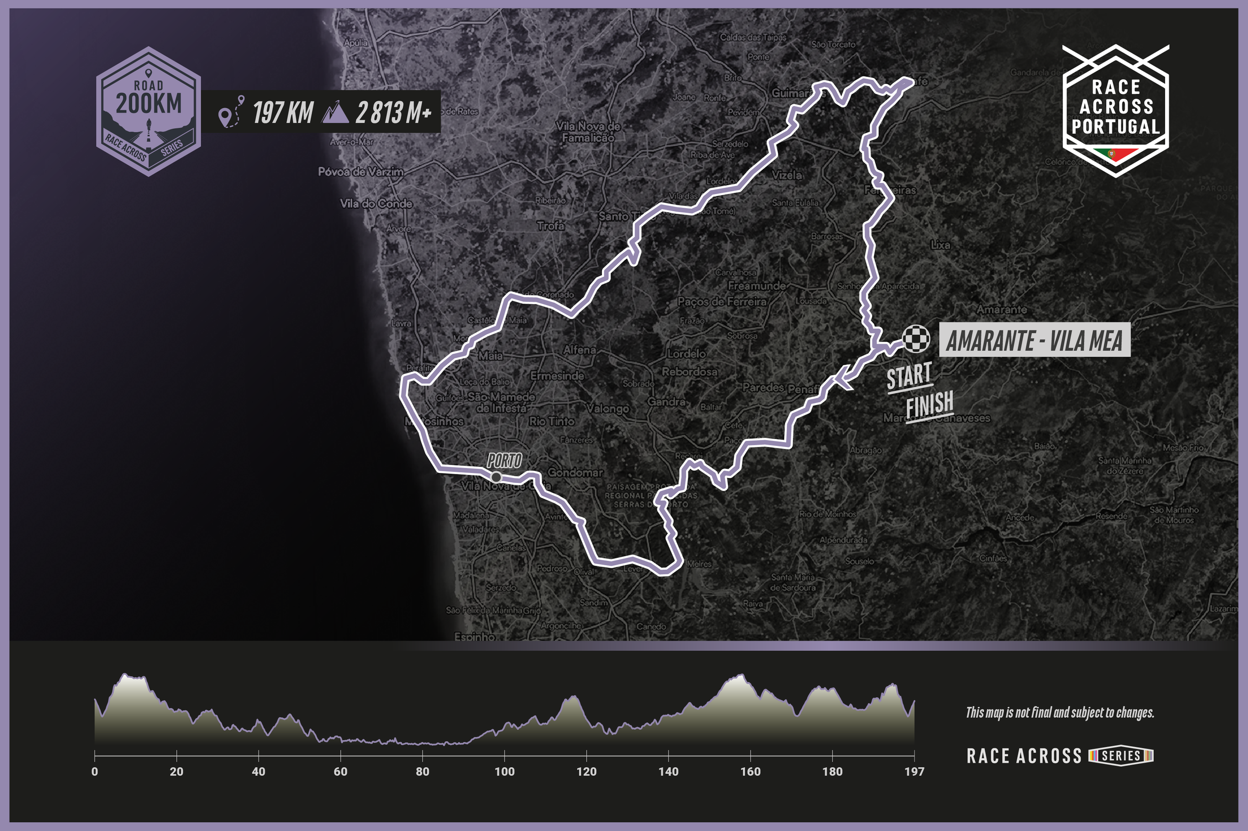 Race Across Portugal 200km ultra cycling