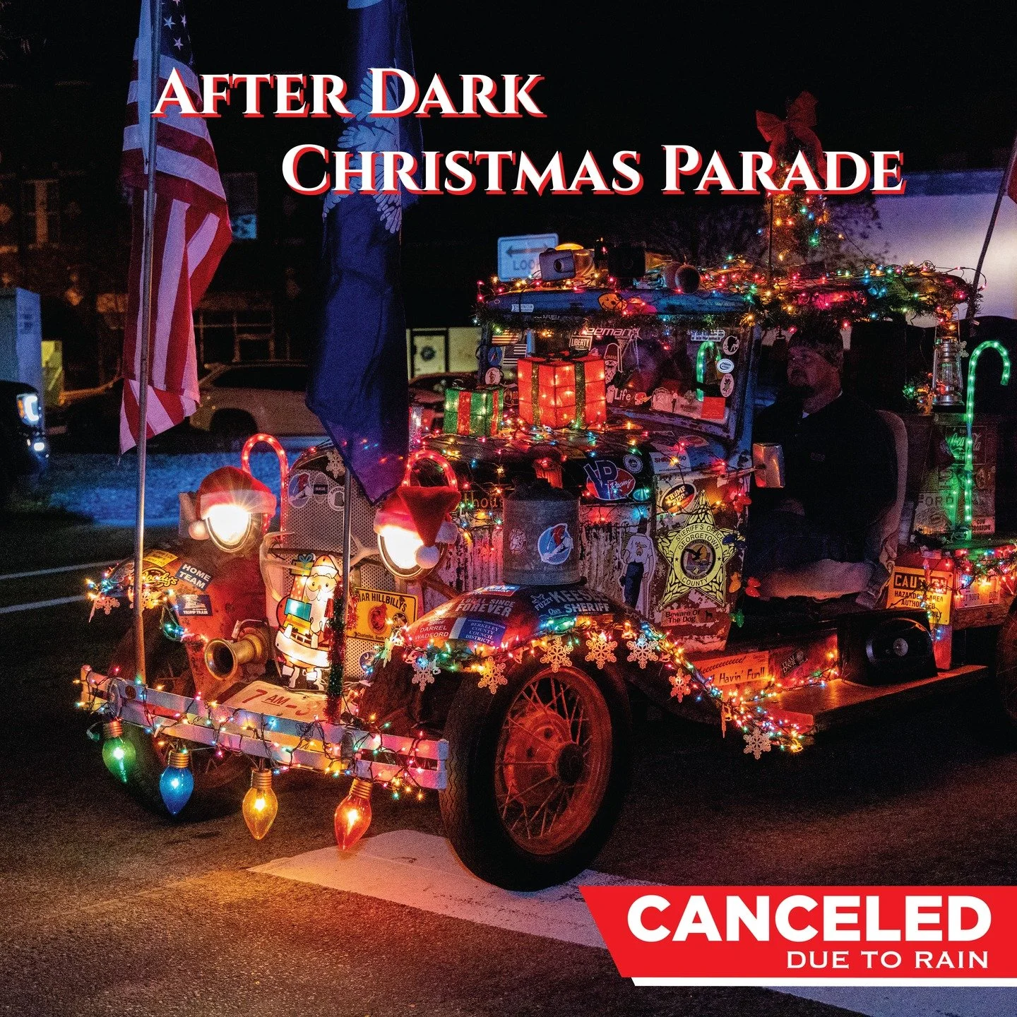 📣 Parade Update

After closely watching the forecast, we&rsquo;ve made the tough call to CANCEL the 2025 After Dark Christmas Parade. With rain chances continuing to rise, we felt it was the safest decision for everyone. We know so many of you have 