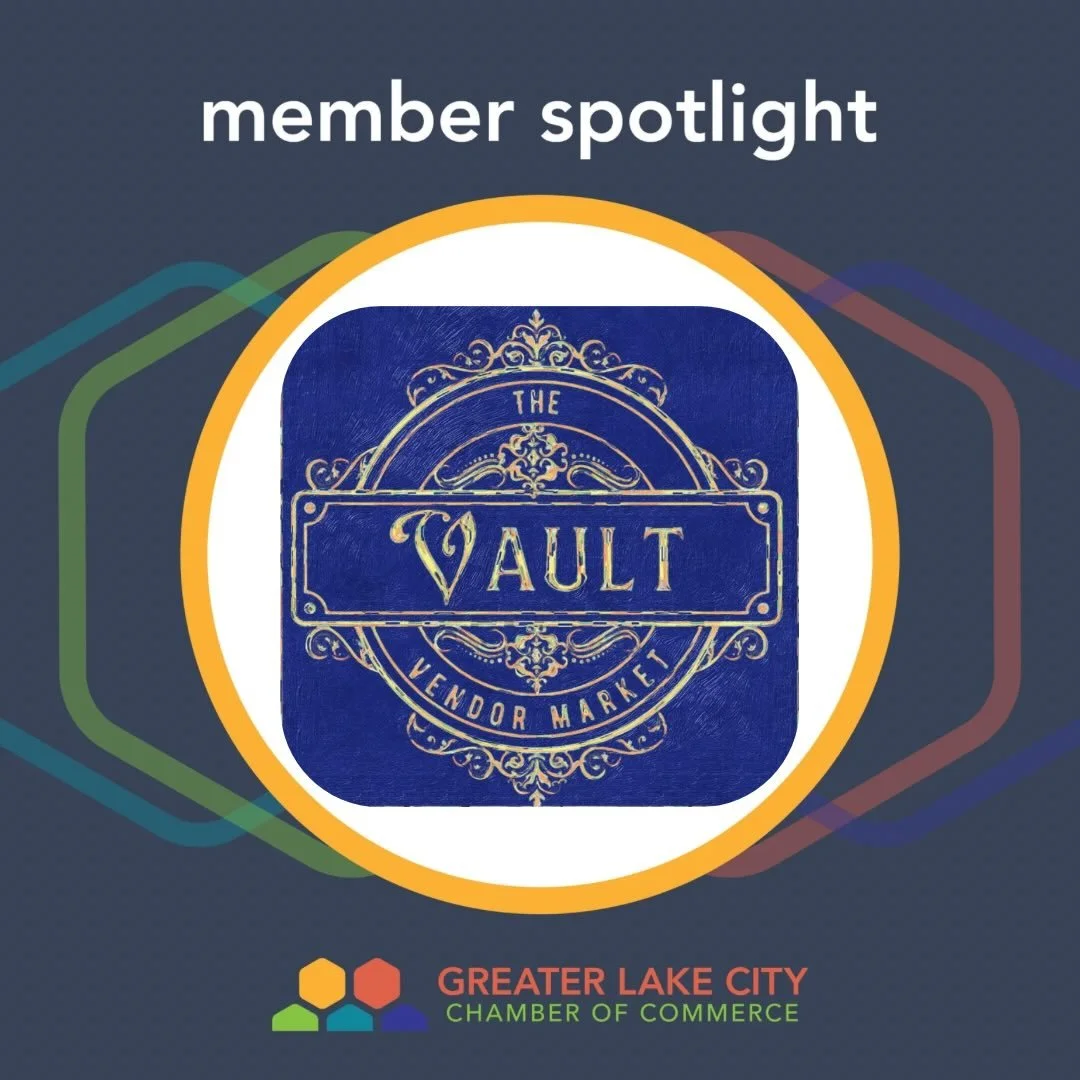⭐️ MEMBER SPOTLIGHT ⭐️

Step inside @thevaultlc , located in a stunning historic bank building right in the heart of Lake City! This charming shop is packed with personality and filled with an incredible mix of vintage finds, unique gifts, and handcr