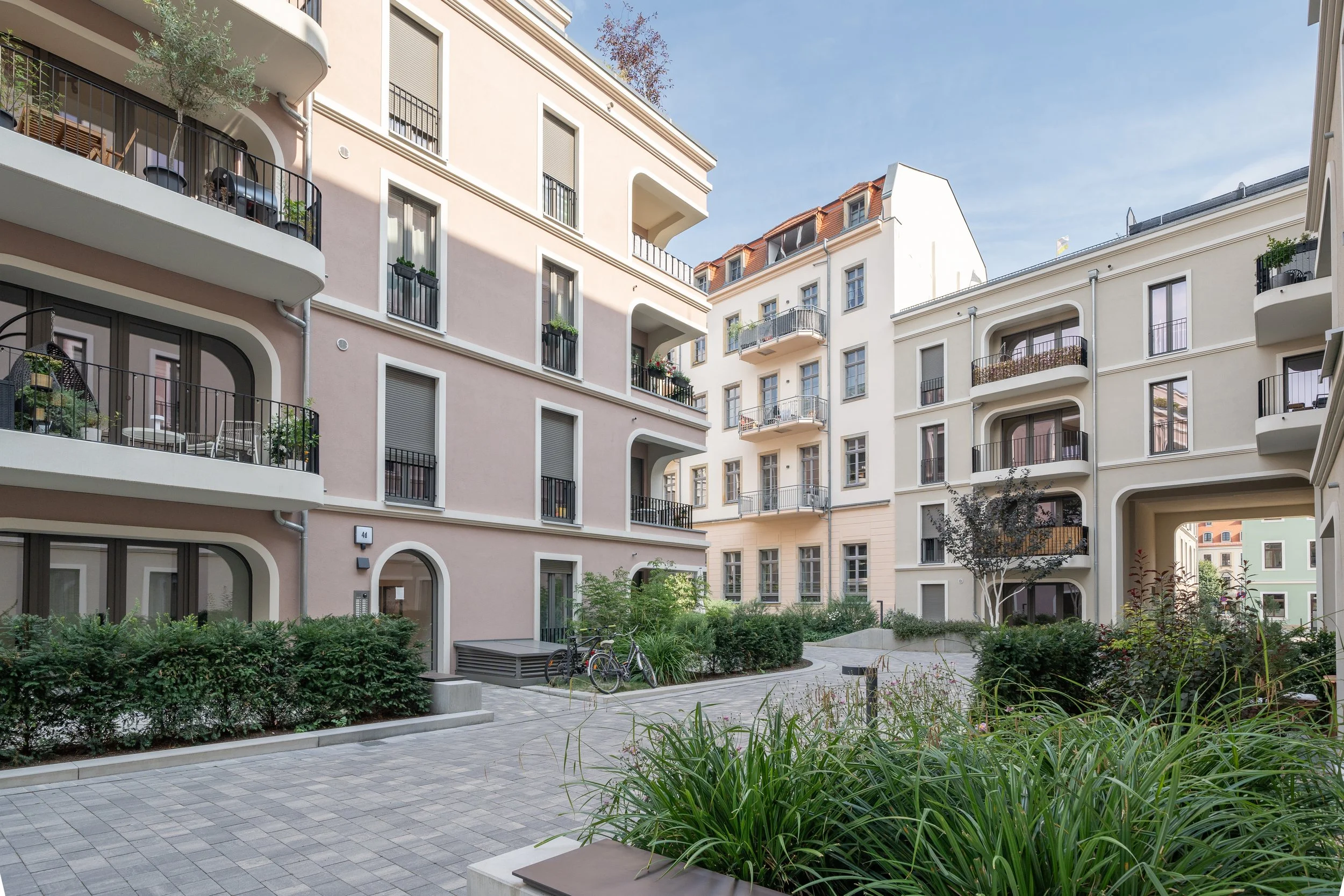 Architektonische Harmonie im Herzen Dresdens