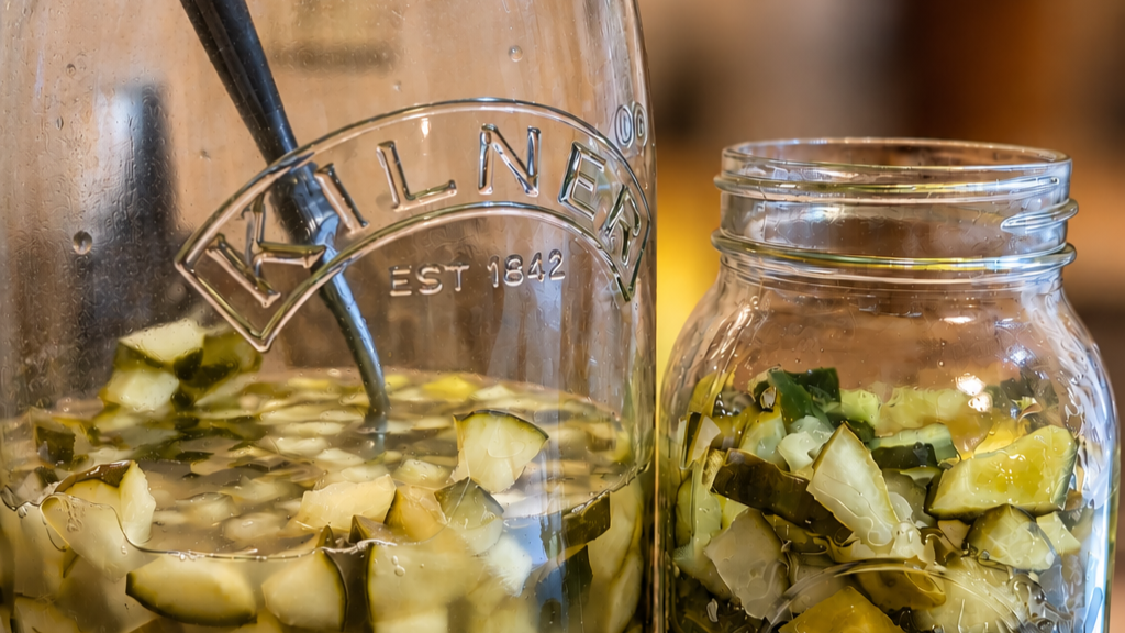 Pickles Are Done. Jarring Has Begun.