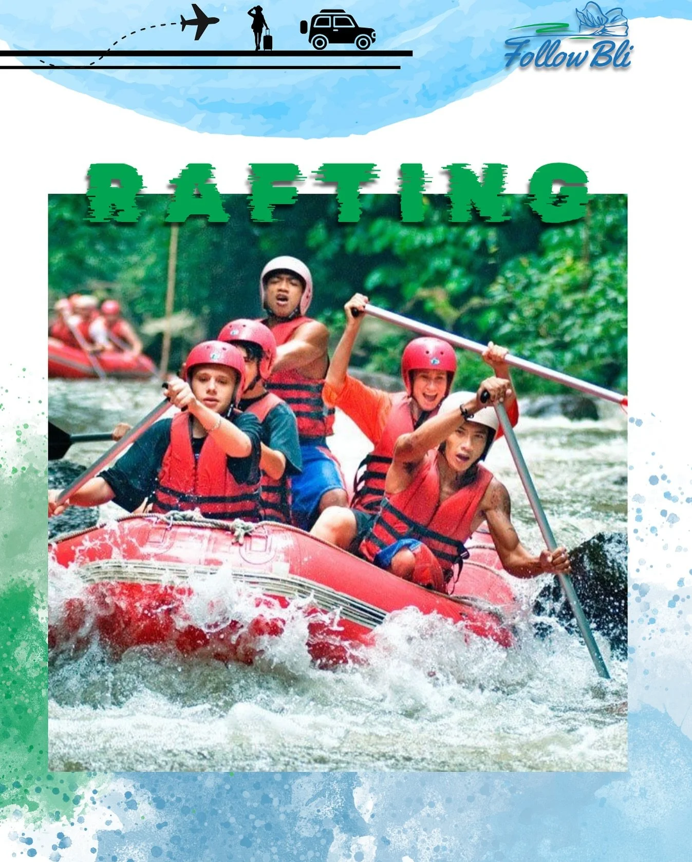 Life is like rafting: sometimes calm, sometimes wild, but always worth the ride.&rdquo; #balitravelguide #raftingbali #adventurebali