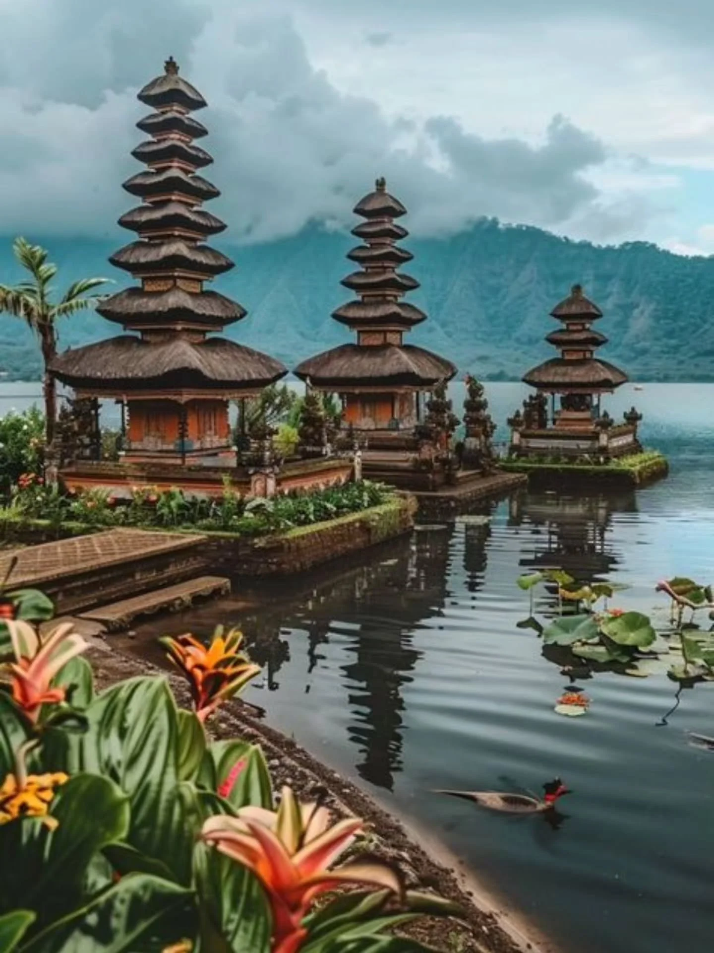 Pura Ulun Danu is one of Bali&rsquo;s most iconic and sacred temples, beautifully floating on the serene waters of Lake Beratan. Celebrated for its breathtaking scenery and cultural significance, this stunning landmark was even featured on the 1,000-