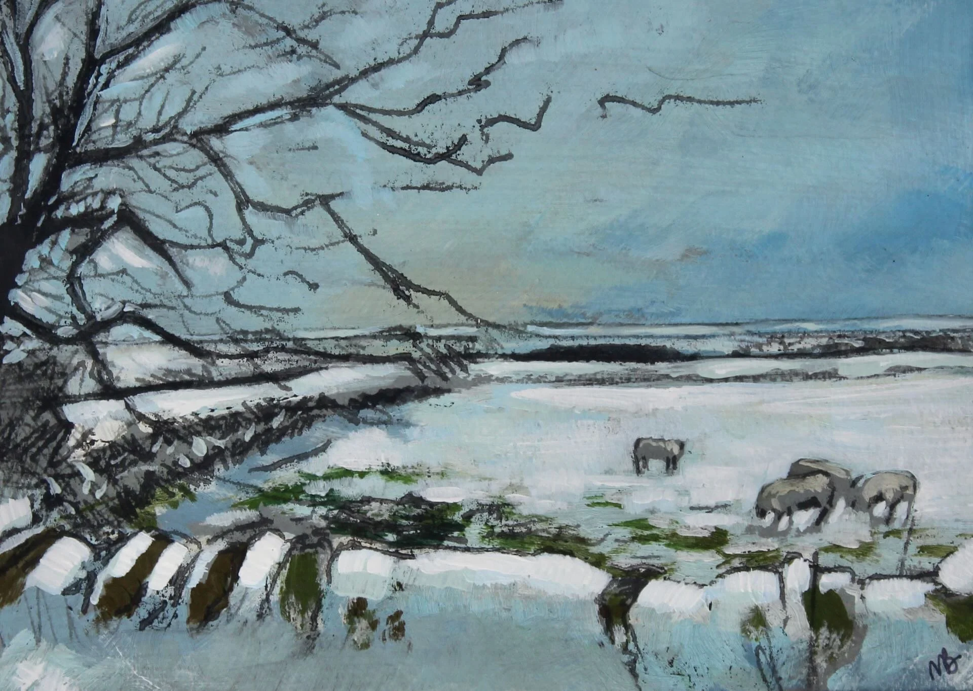 Grazing White (SOLD)