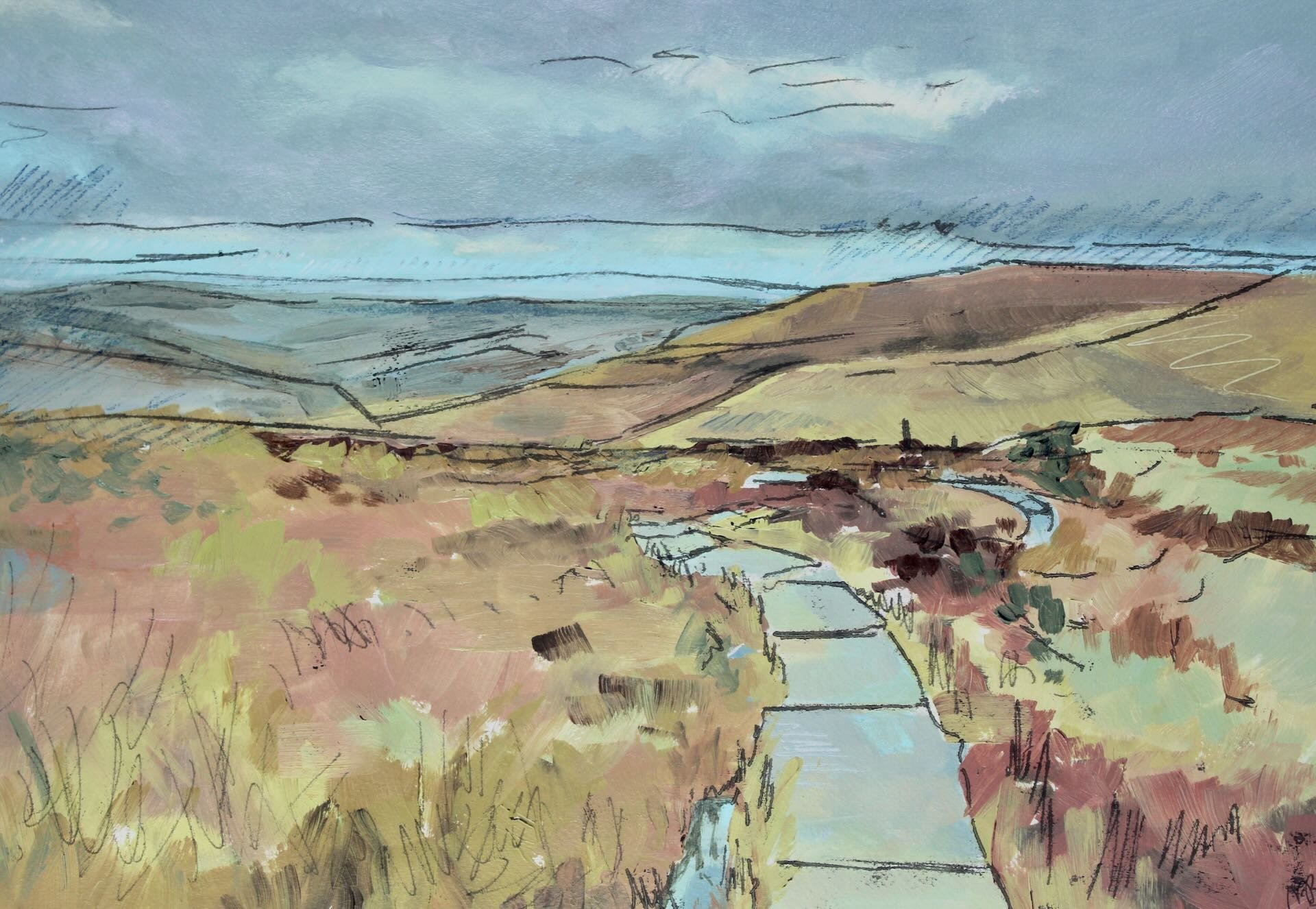 Mid Walk Calm (SOLD)