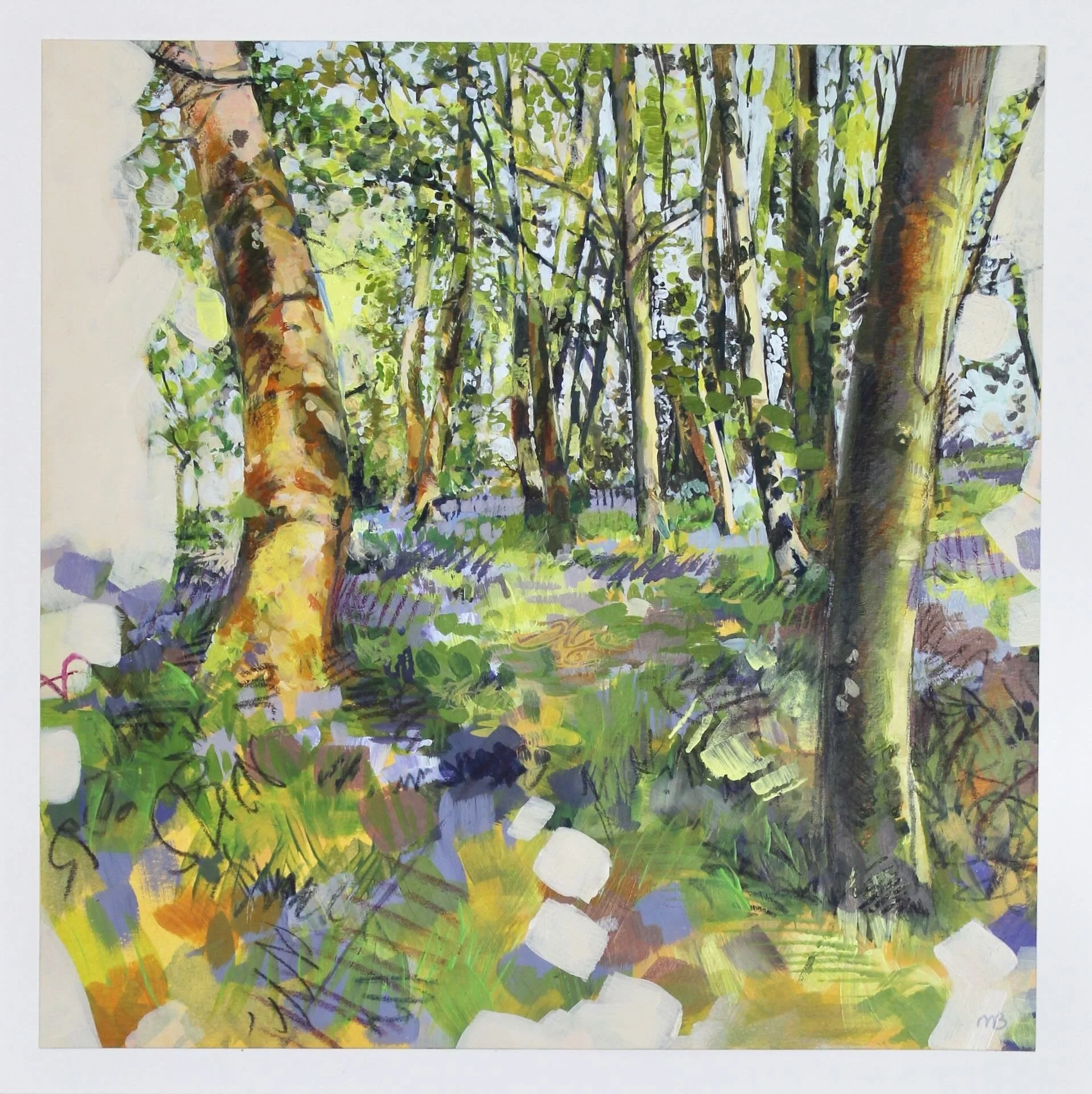 Bluebell Path Sketch