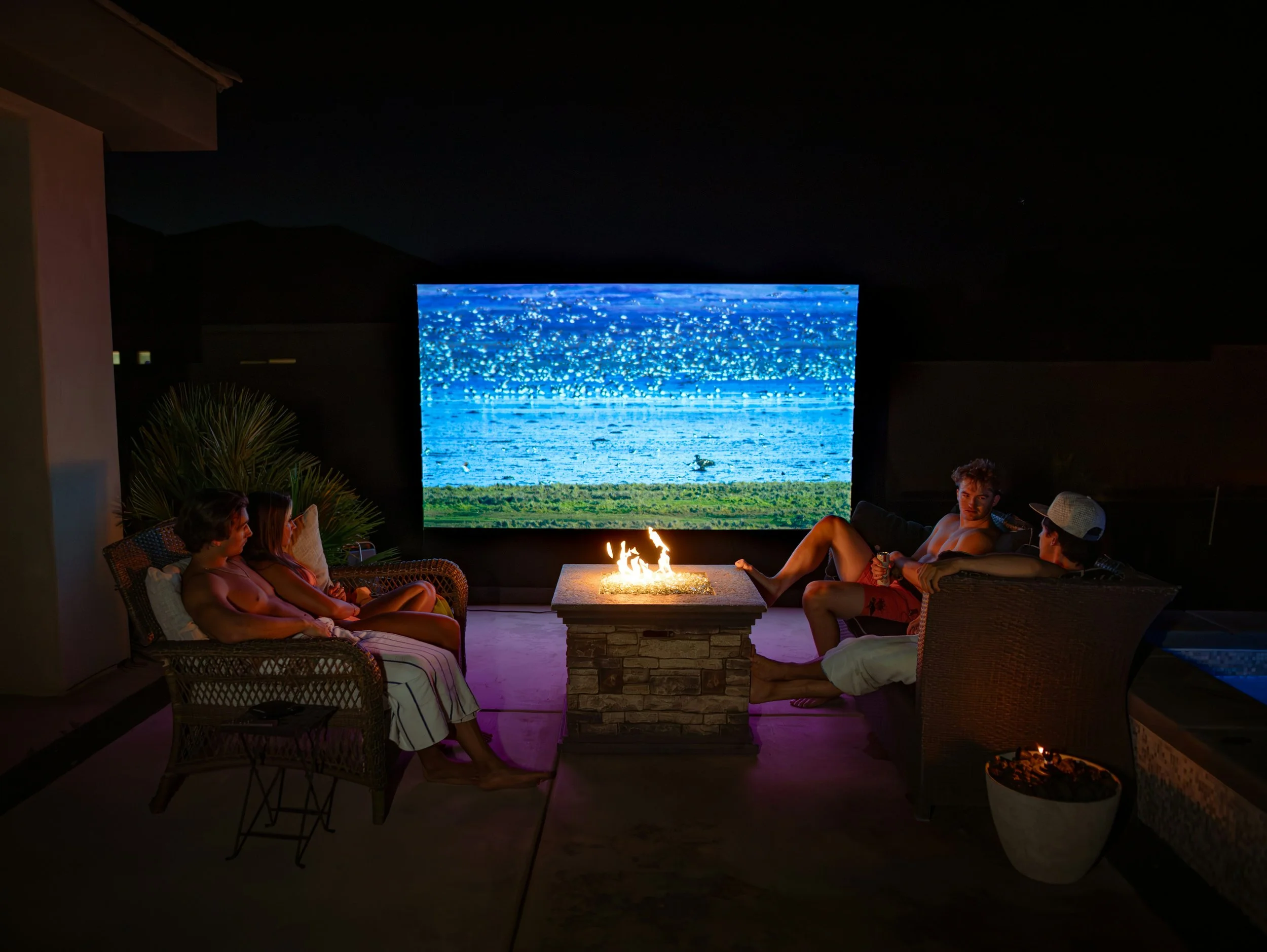 July 5 Movie and S’mores