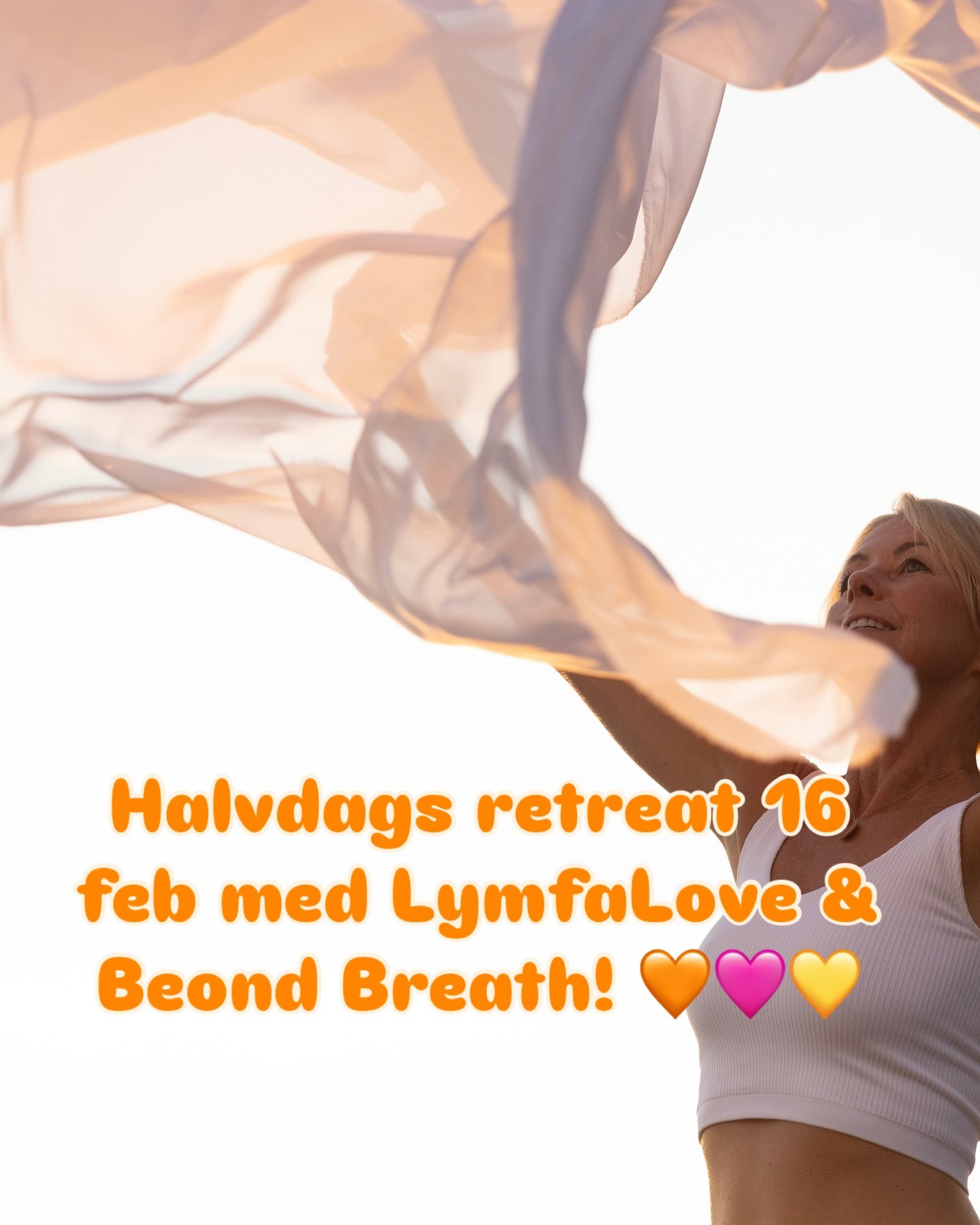I samarbete med @beyondbreath.se erbjuder vi dig ett fantastiskt halvdagsretreatet den 16 februari! 

Uppt&auml;ck lymfan &amp; andetagets magi!
K&auml;nner du dig ofta svullen, tr&ouml;tt och &auml;r ofta f&ouml;rkyld? D&aring; &auml;r detta f&ouml;