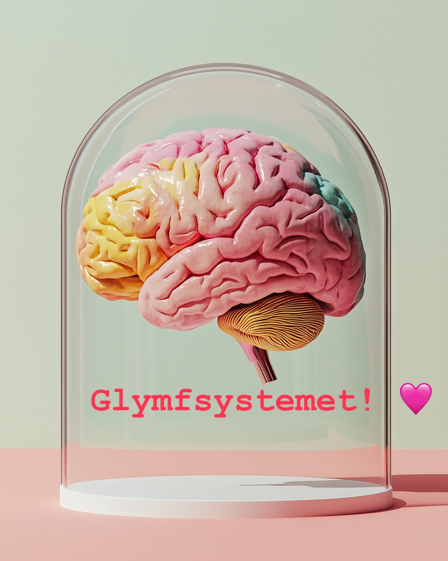 Glymfsystemet &auml;r hj&auml;rnans egna &rdquo;reningsverk&rdquo; som rensar bort slaggprodukter och toxiner, s&auml;rskilt under djups&ouml;mnen. Det fungerar genom att cerebrospinalv&auml;tska sk&ouml;ljer igenom hj&auml;rnan och transporterar bor