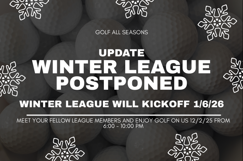 Winter Men's Golf League