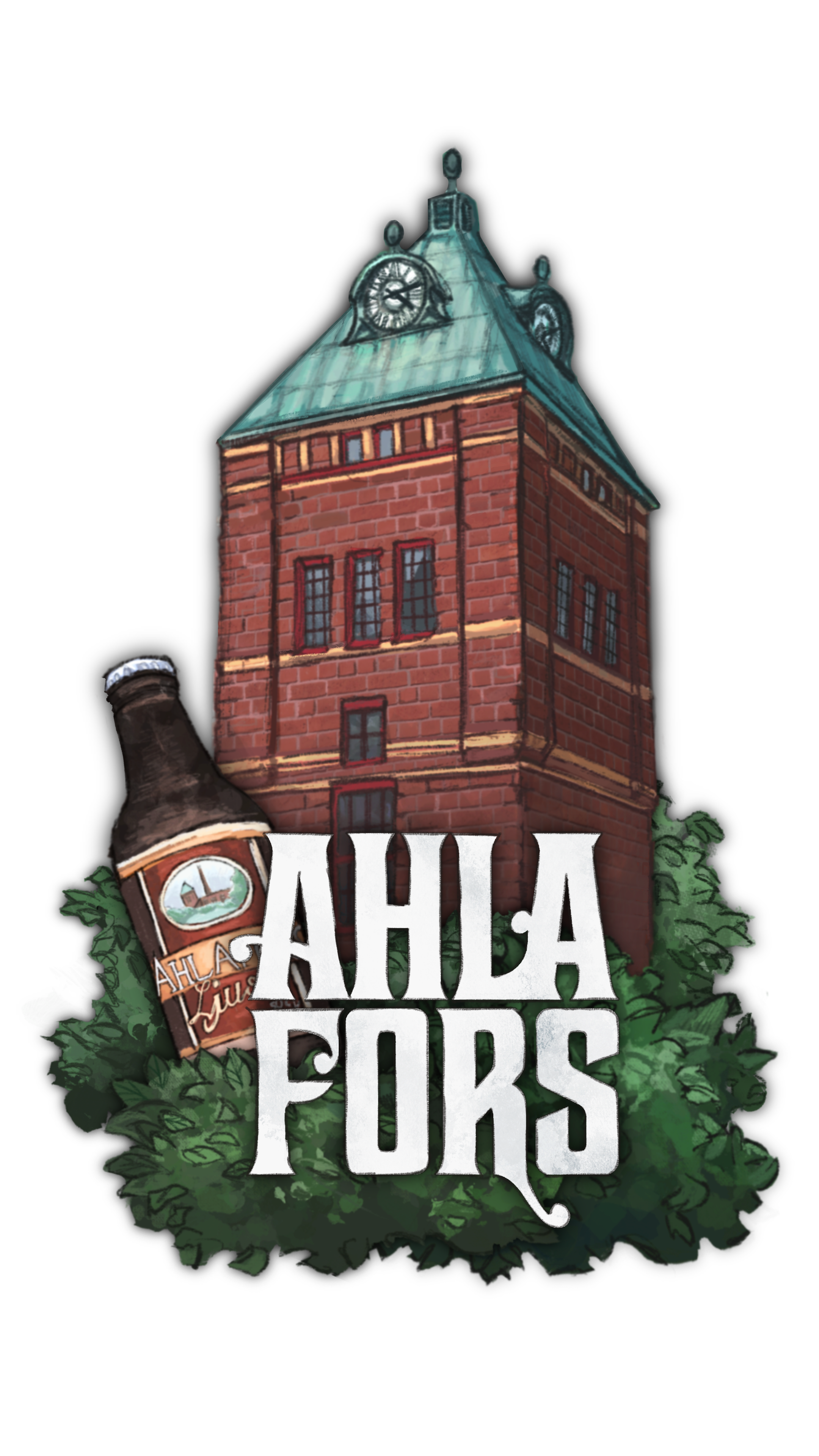 Logodesign till charmigt mikrobryggeri.