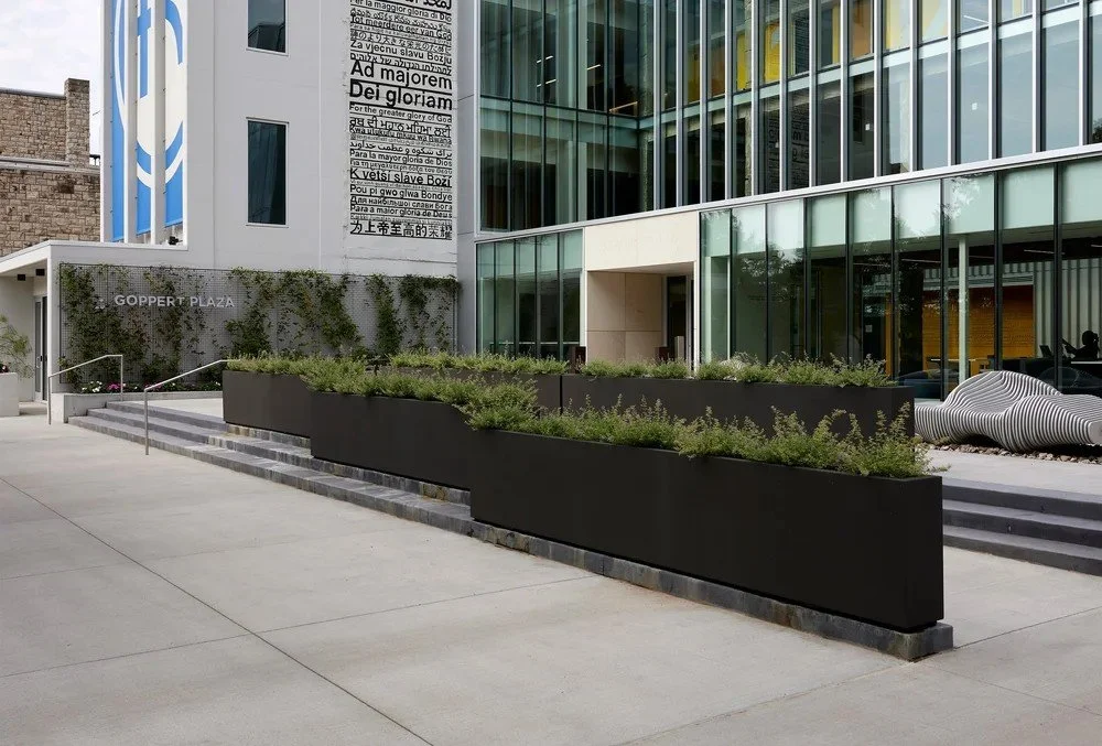 image of PolyMade's commercial planters