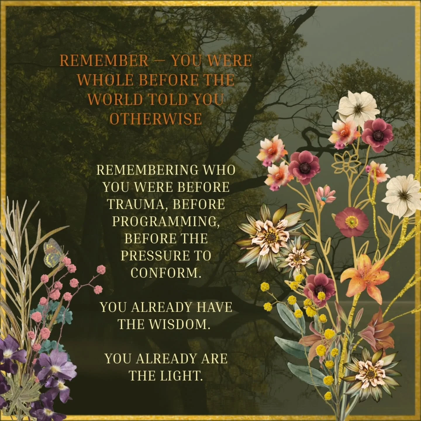 The breath you are looking for, the one that brings you back to you, is the one you took right before the trauma ever occurred. 

If you did not create it, then it is not yours to hold. 

Give the responsibility of overcoming your trauma back to thos