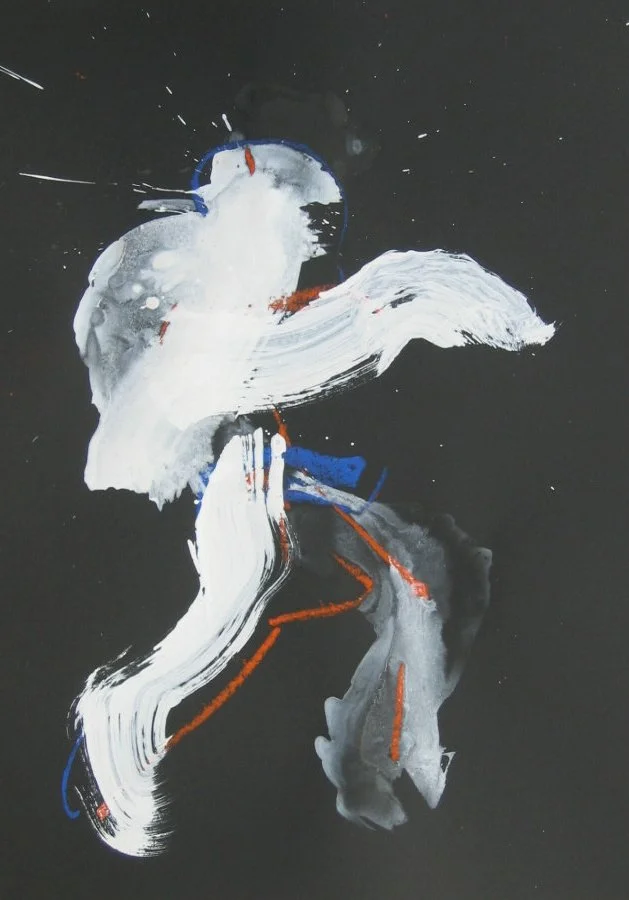 "Lys og mørke"  1 - 4    2008    pastel, acryl     50 x 35 cm