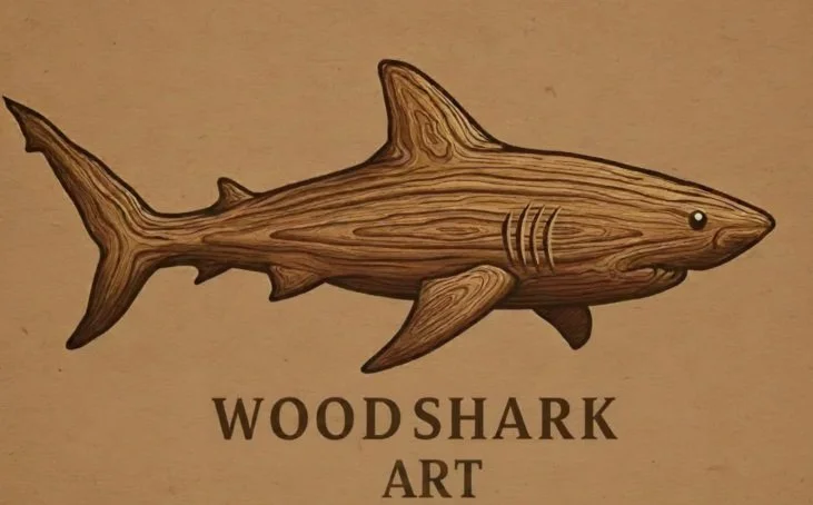 Wood Shark Craftsman Art