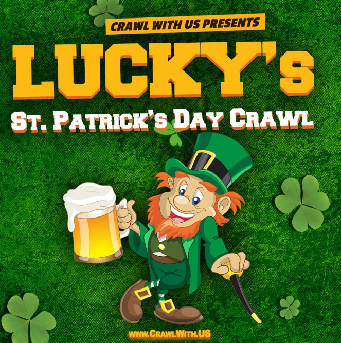The Official Lucky's St. Patrick's Day Bar Crawl