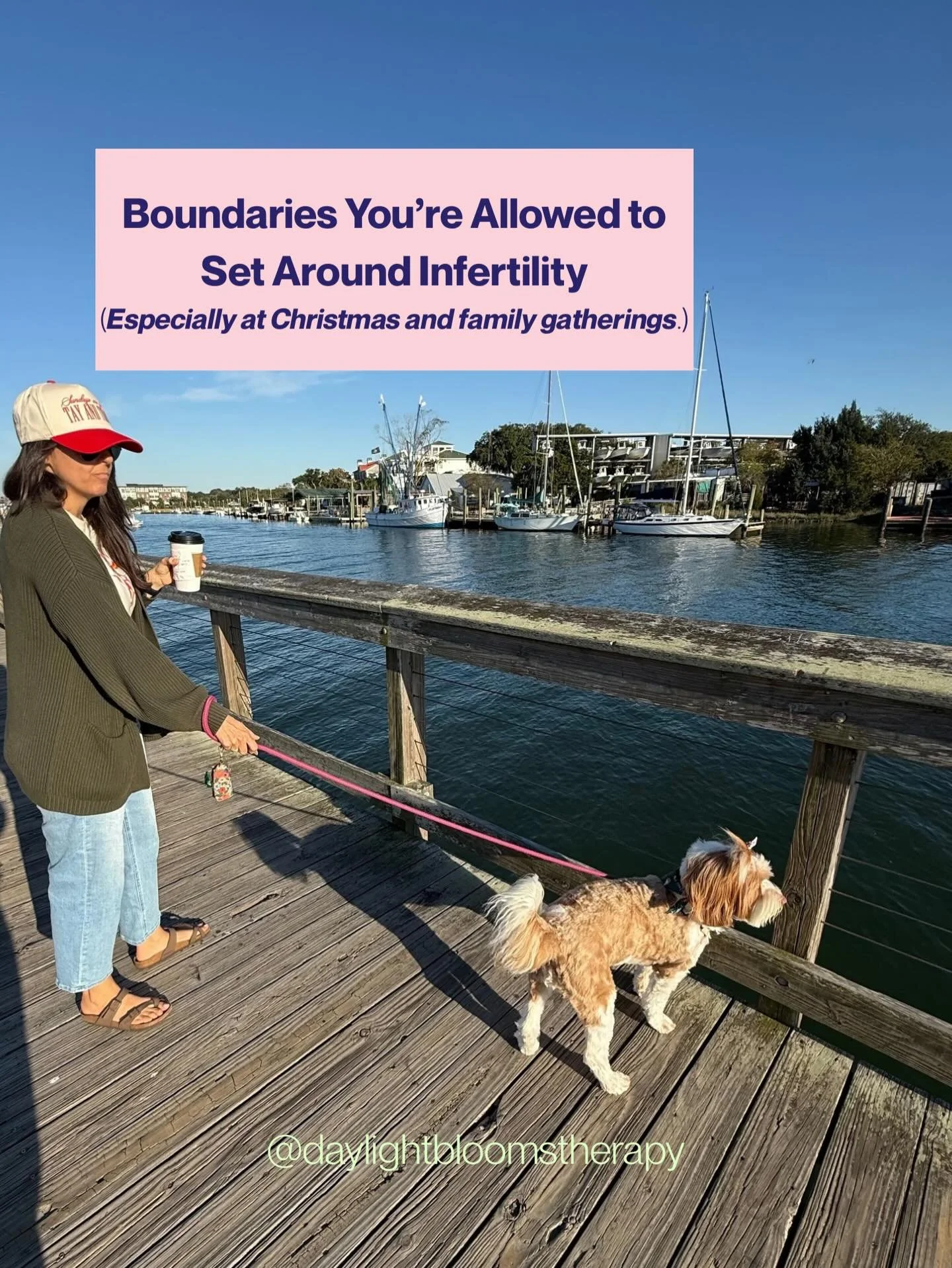 Some seasons ask more of us &mdash; and the holidays can bring up a lot.

If you&rsquo;re navigating infertility, pregnancy loss, or reproductive grief, setting boundaries around family conversations can feel especially hard this time of year.

Here 