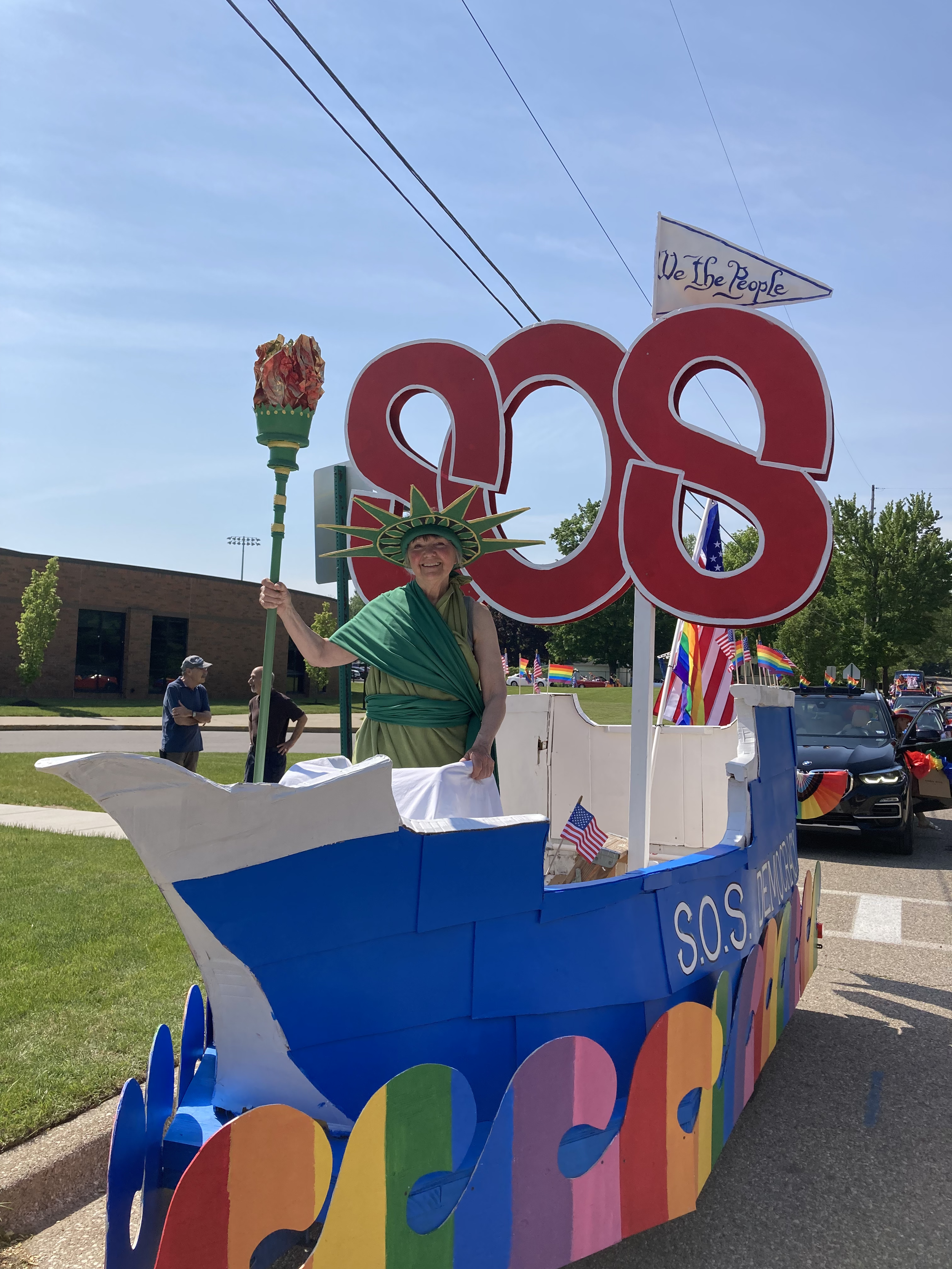 Independence Day Parade in Saugatuck