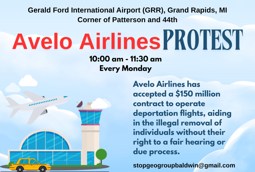 Avelo Airlines Protest