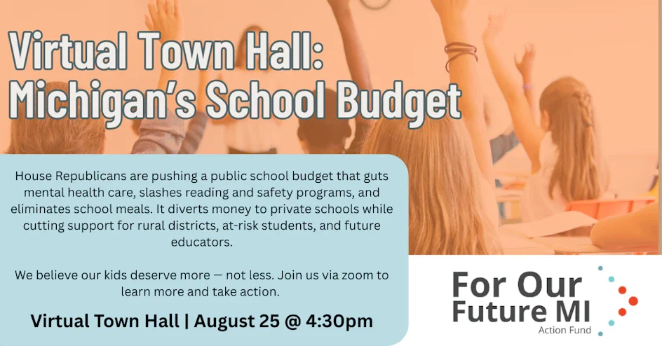 Michigan's K12 Budget Townhall