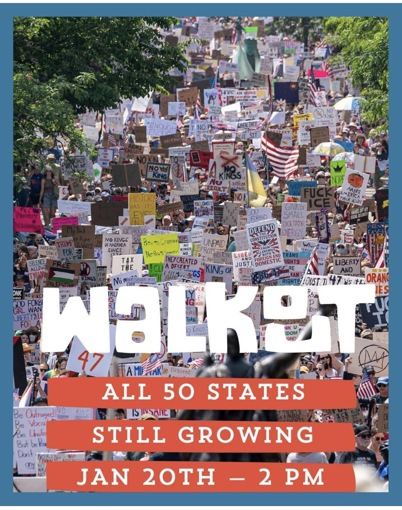 ★ WALKOUT FOR OUR FREEDOMS ★