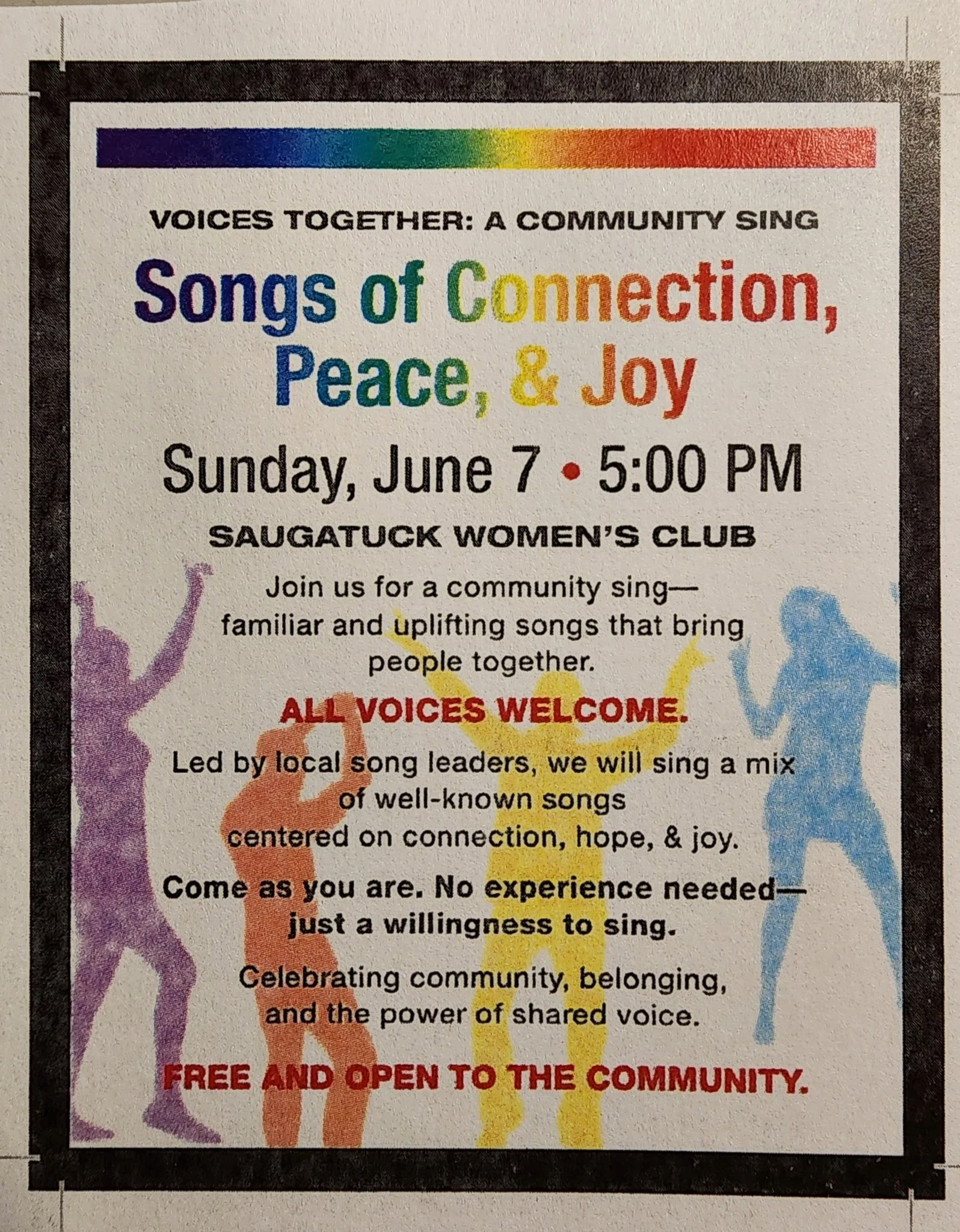 Songs of Connection, Peace and Joy