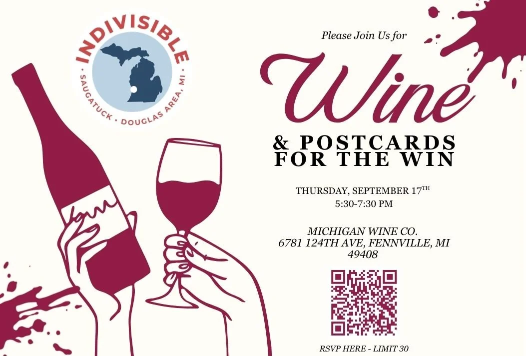 Postcards &amp; Wine for the win!