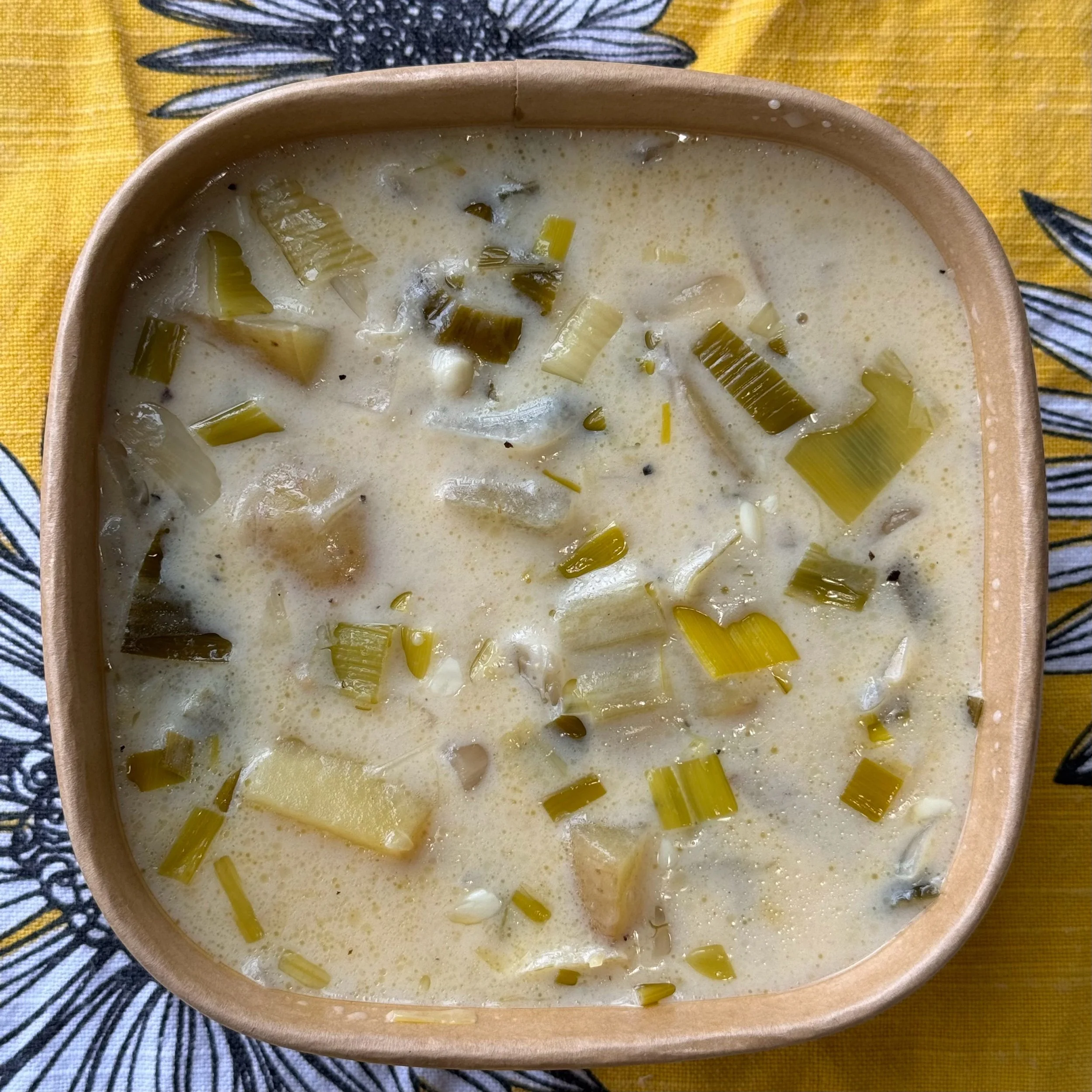 Creamy Potato Leek Soup