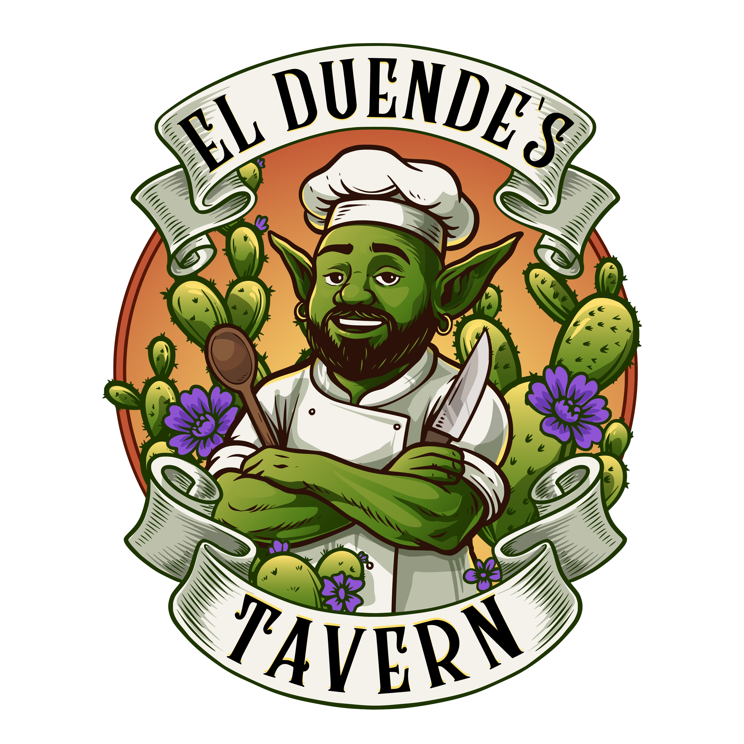 El Duende’s Tavern Vinyl Sticker