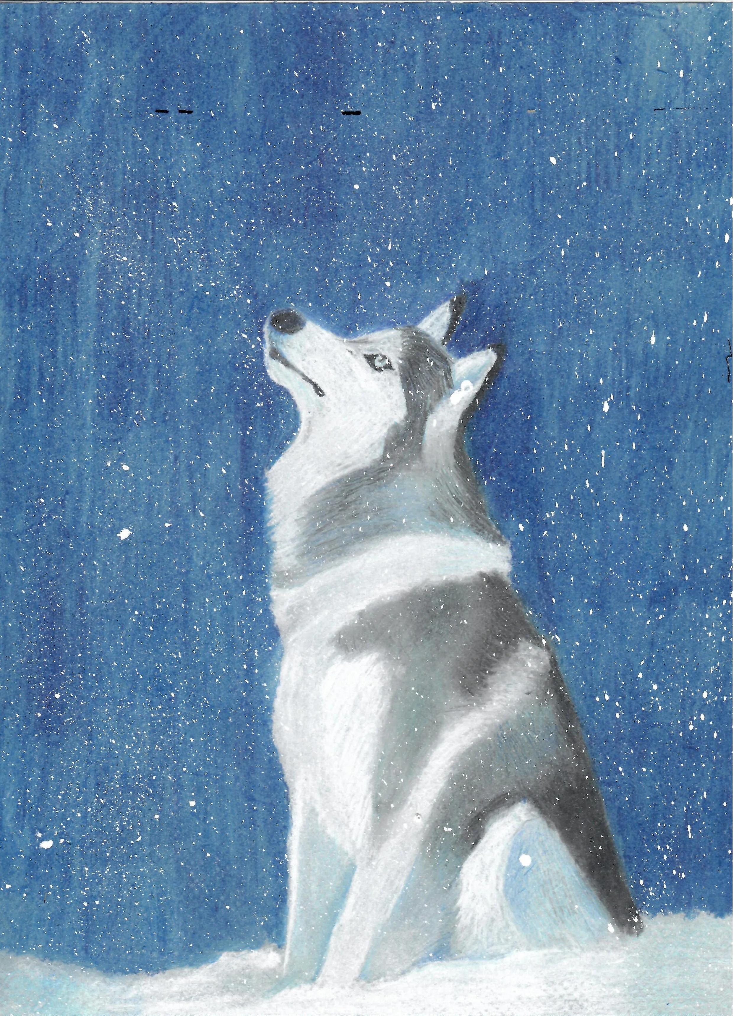 “WINTER SOLACE”, 2025 BY MICHAEL PUTORTI
9 IN X 12 IN. CHARCOAL PASTELS AND ACRYLIC PAINT
-
LOCATION: GROVE CITY, PA (USA)