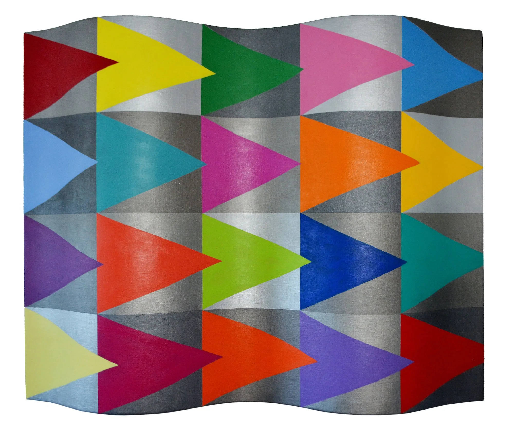 Marlene Siff - Westport, Connecticut - “Moving Forward” 
Acrylic on Linen
60 x 48 in