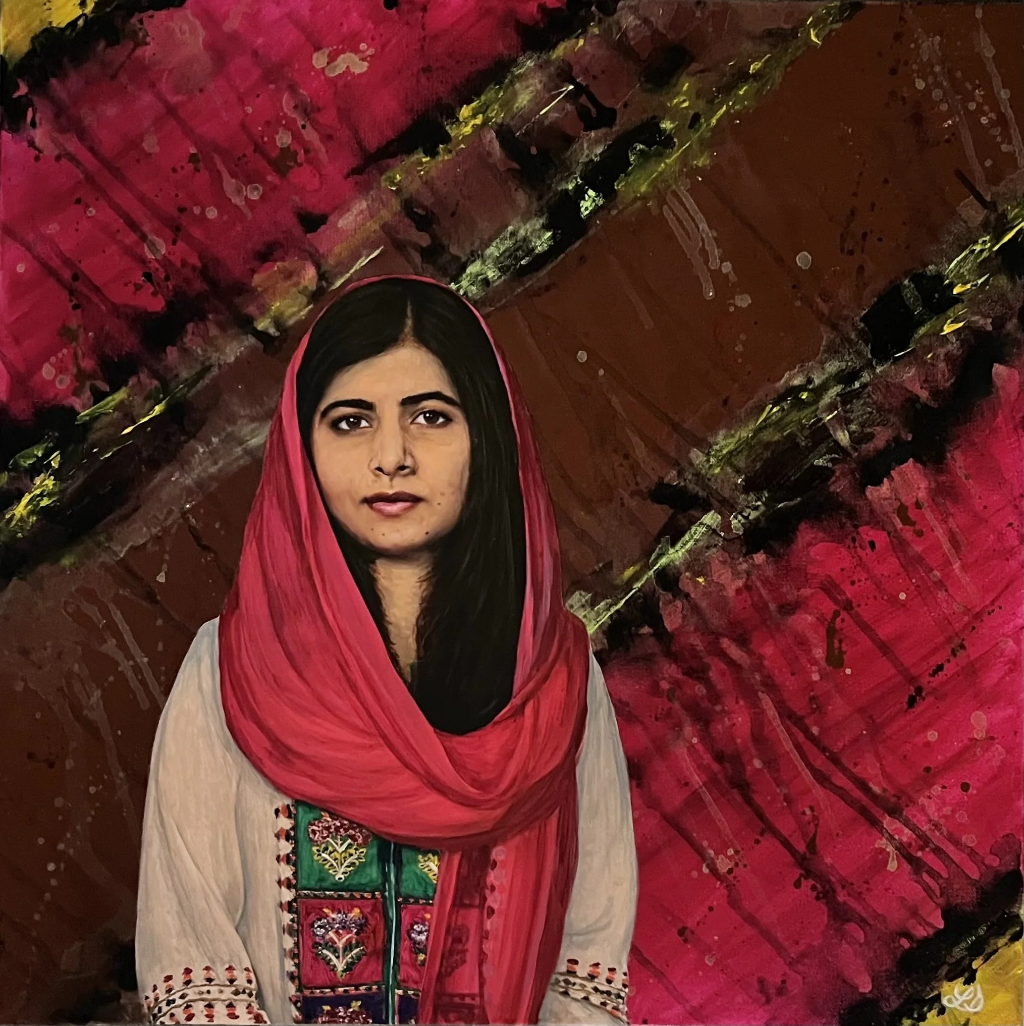 Lisa D'Amico
New York
"Sonic Activist,” 2023
Acrylic & Resin
24 x 24 in