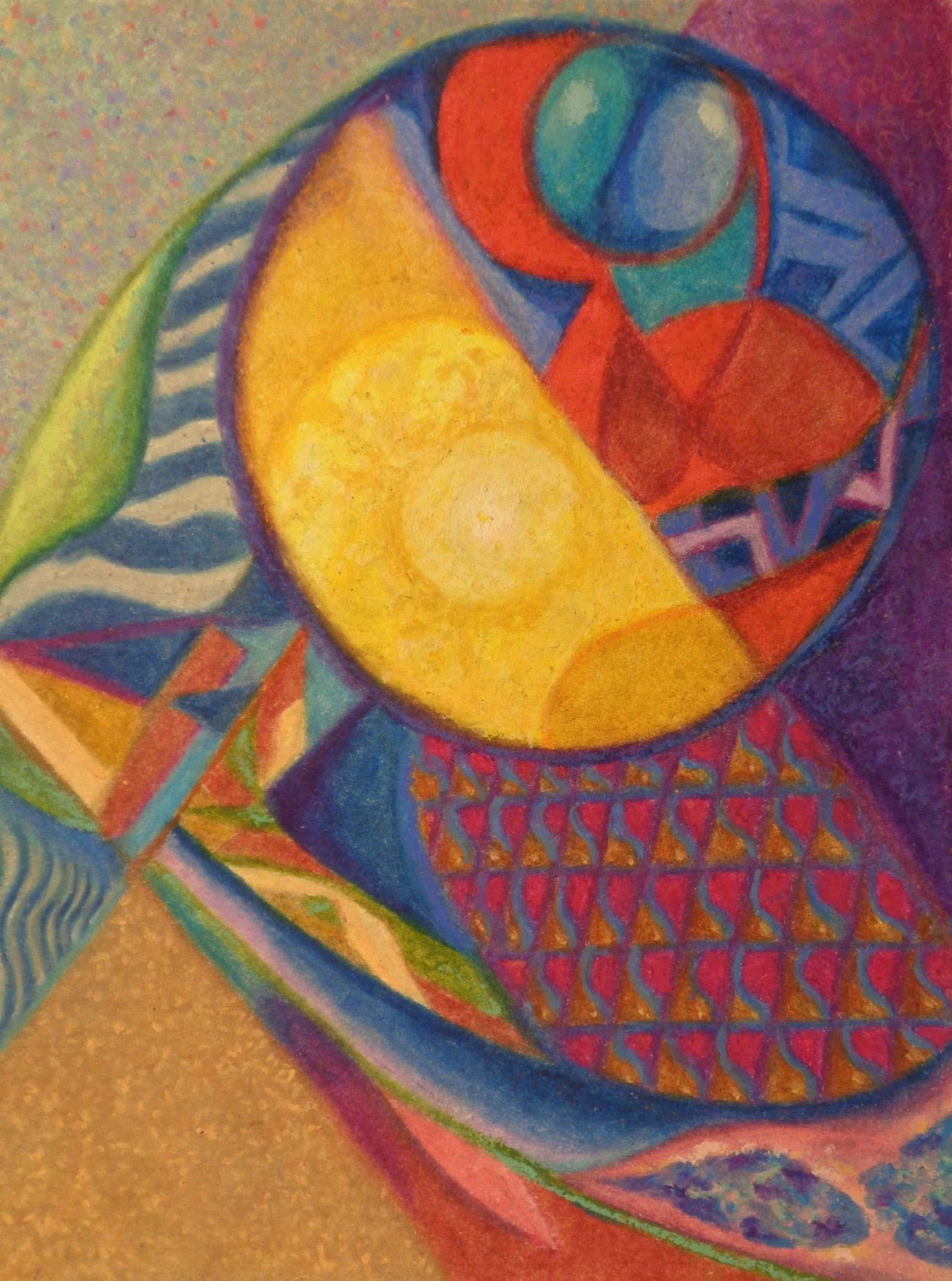 Terry Jackson - Saint Louis, Missouri - “No Title” 
Oil pastel on paper
9 × 12 in