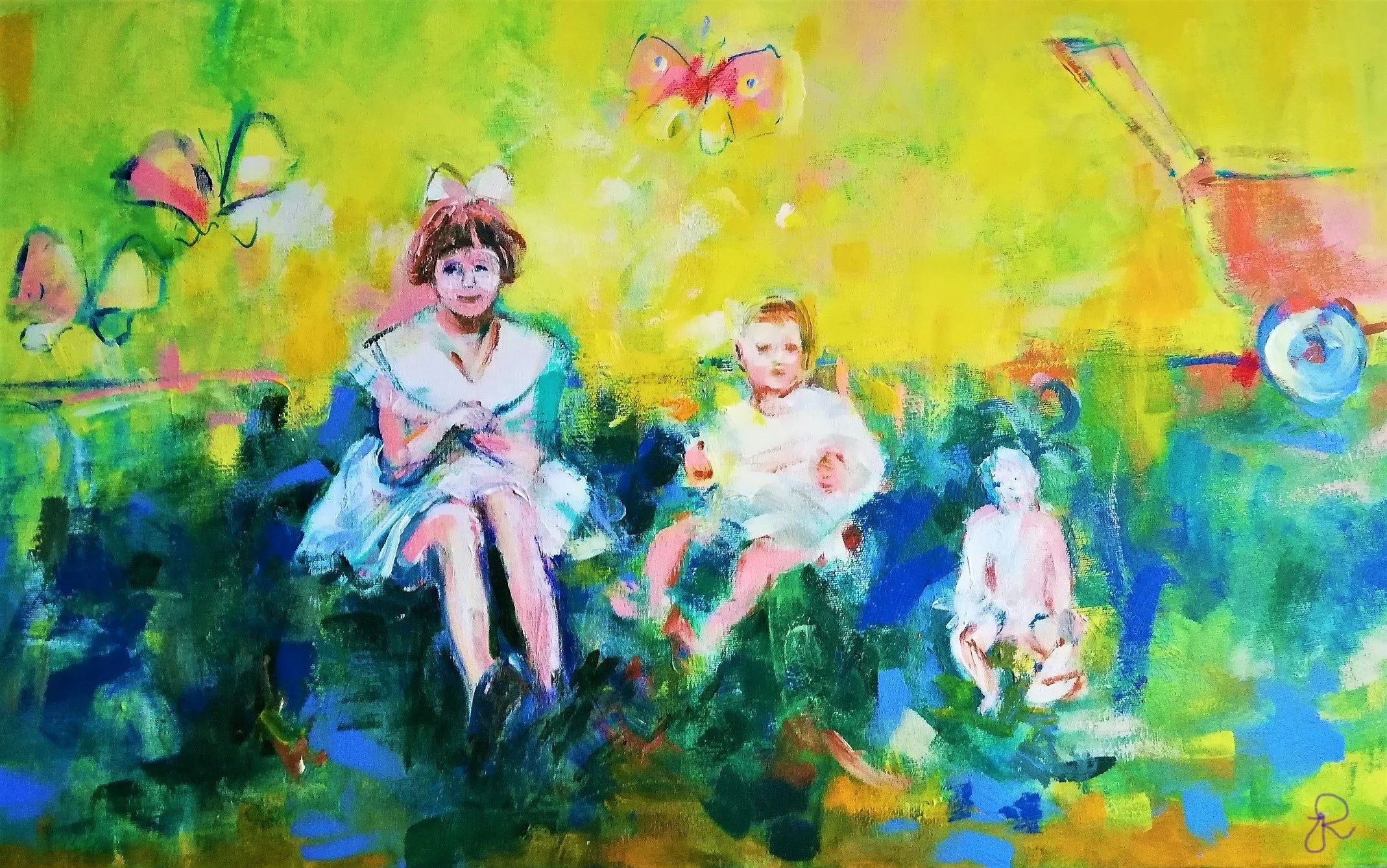 "Yellow Afternoon," 2024 Acrylic on canvas. 50 x 75 cm
1st place winning art of “colorful expressions” A juried online art competition