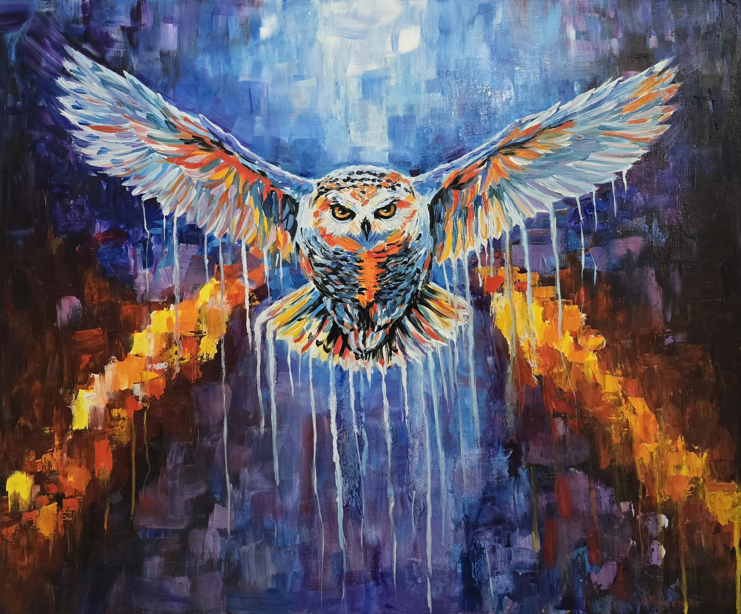 Elena Kuzenko

"The Guide" 
Oil on linen canvas
50 x 60 cm