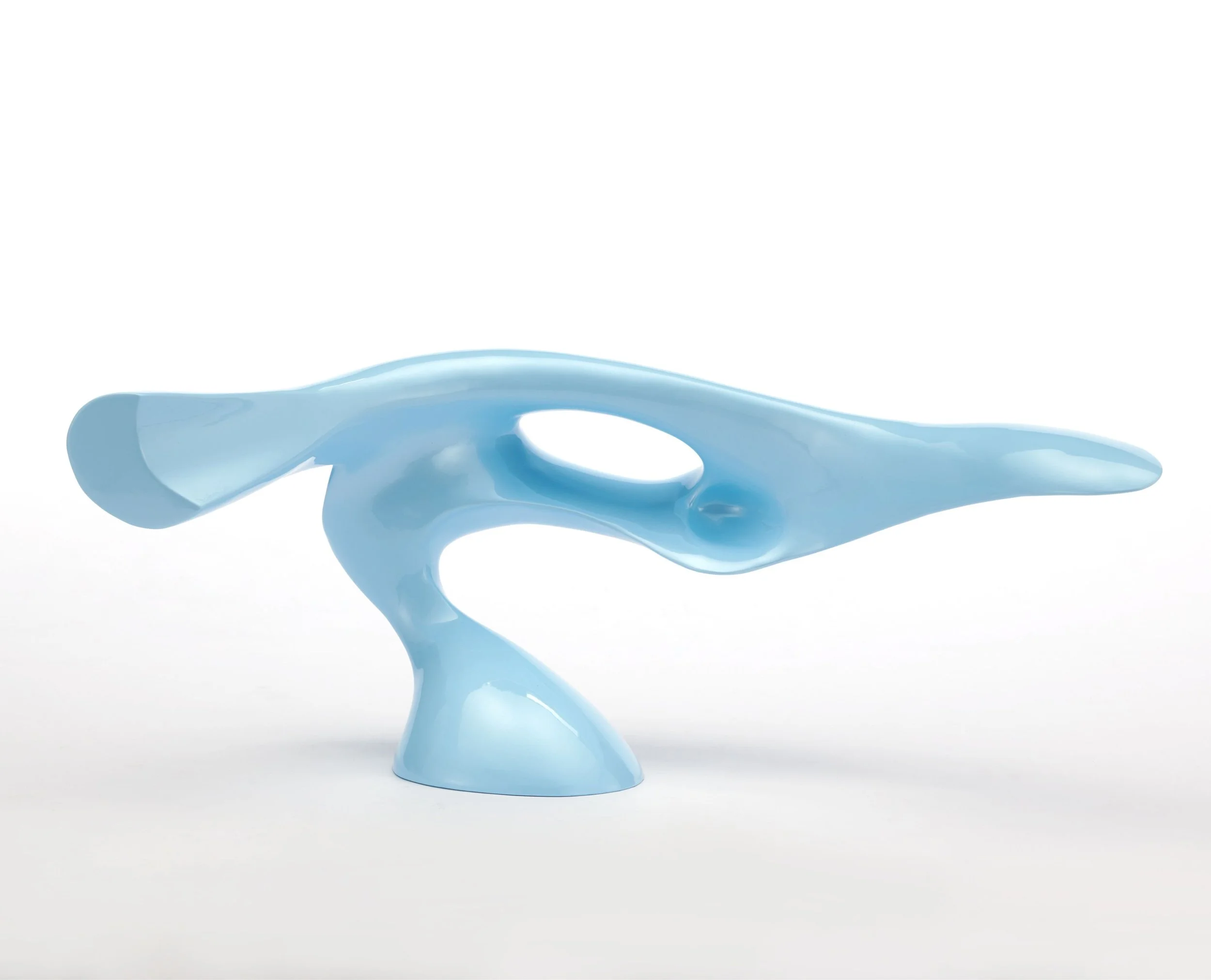 “CONTINUOUS TRANSFORMING IN TIME”,
2025 BY JASON SHIH
L90 X W32 X H36 CM. PAINTED ABS 
-
LOCATION: TAIWAN
HTTP://JASONSHIH.COM