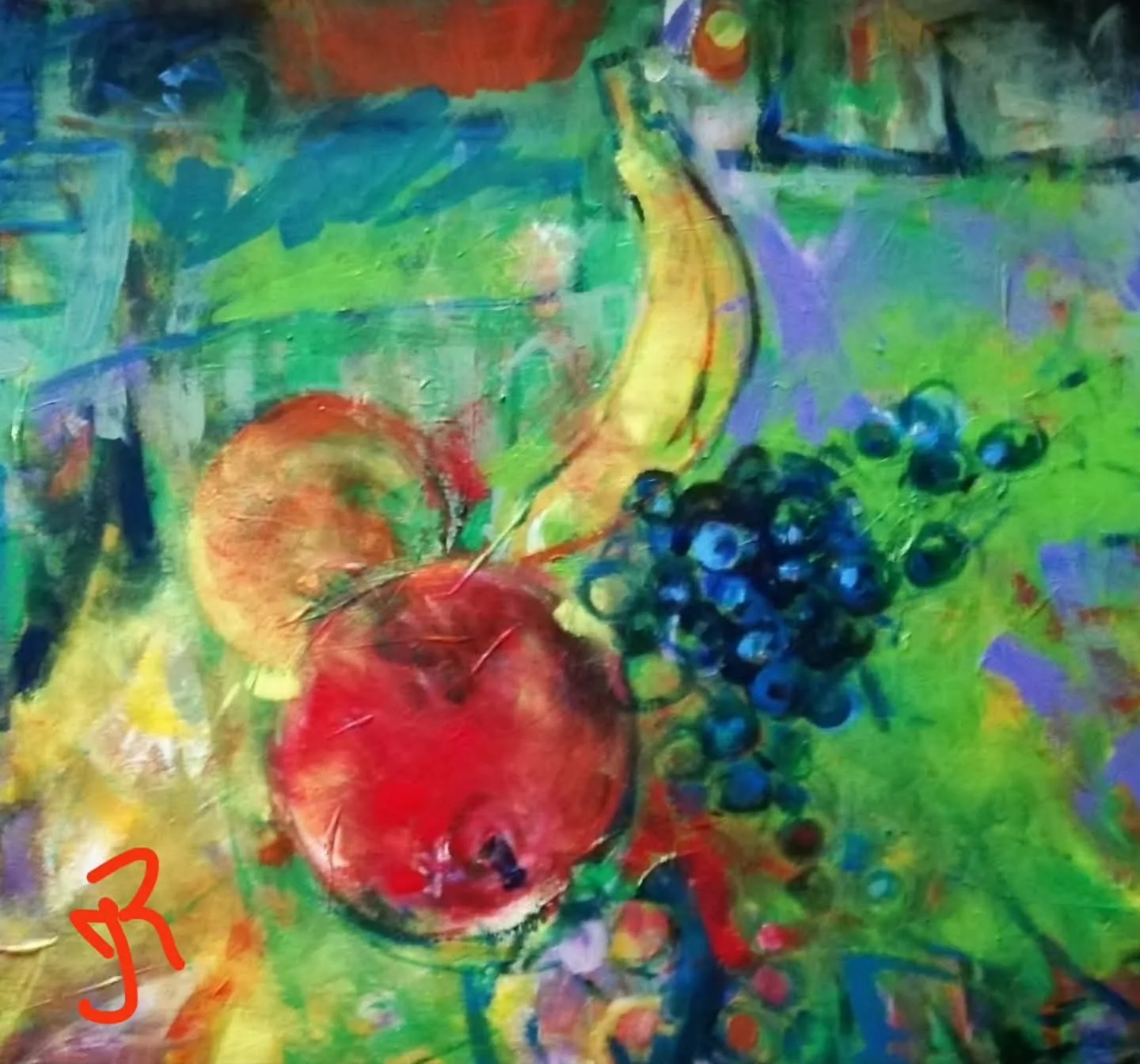 Joanna Rostanska
Poland
"Green Composition," 2024
Acrylics
40 x 47 in