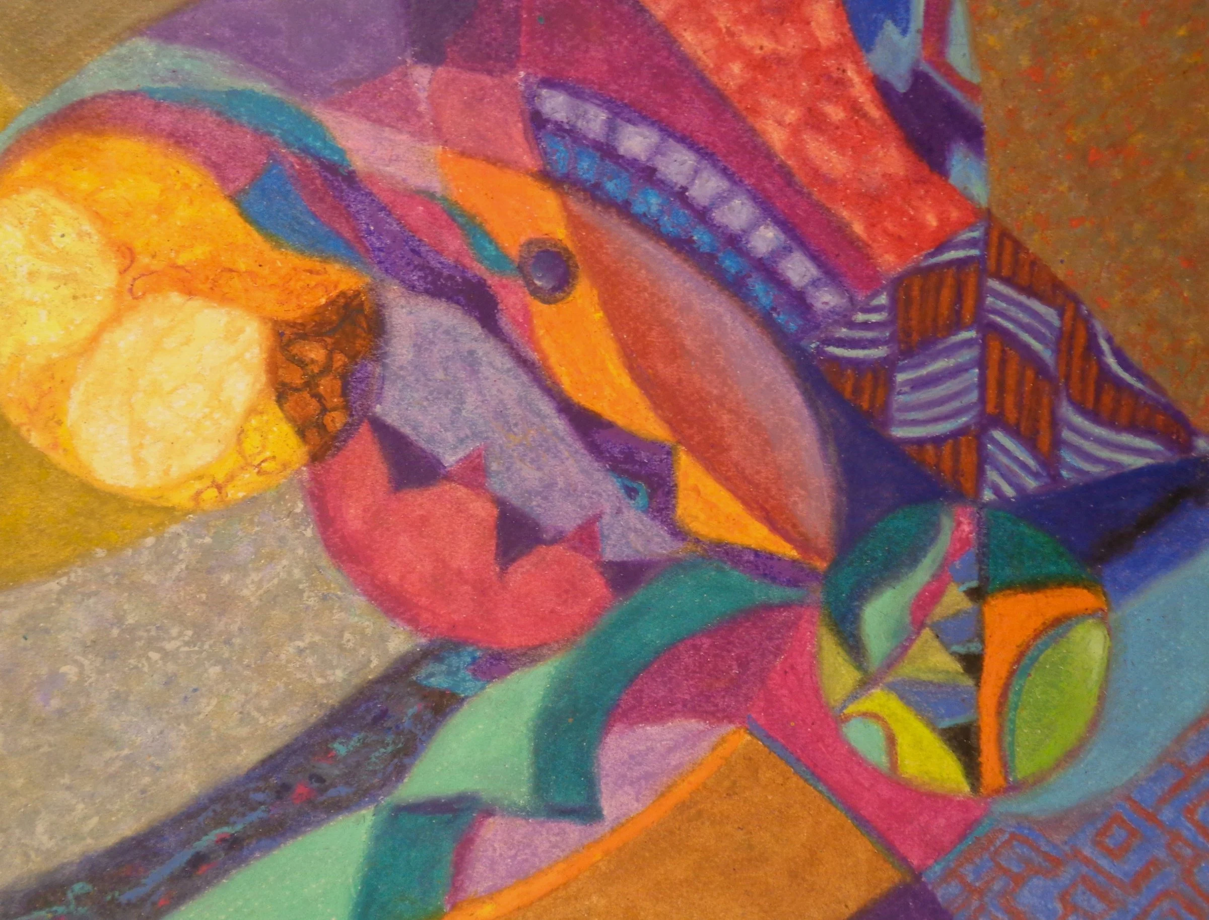 Terry Jackson - Saint Louis, Missouri - “No Title” 
Oil pastel on paper
9 × 11.03 in