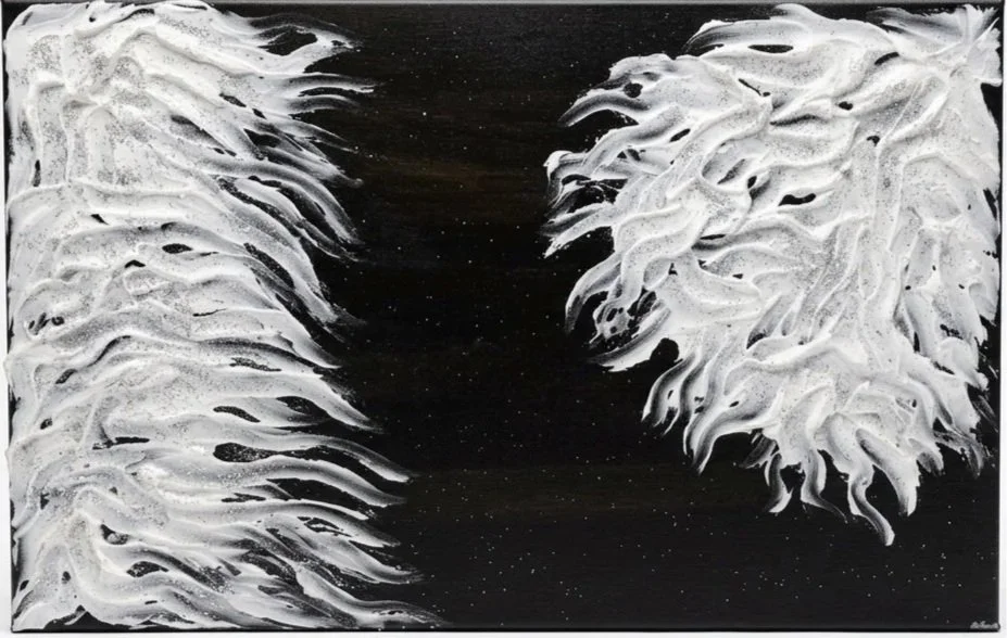 Diana Kemp -
California. “Glacial”
Mixed Media
36 x 24 in