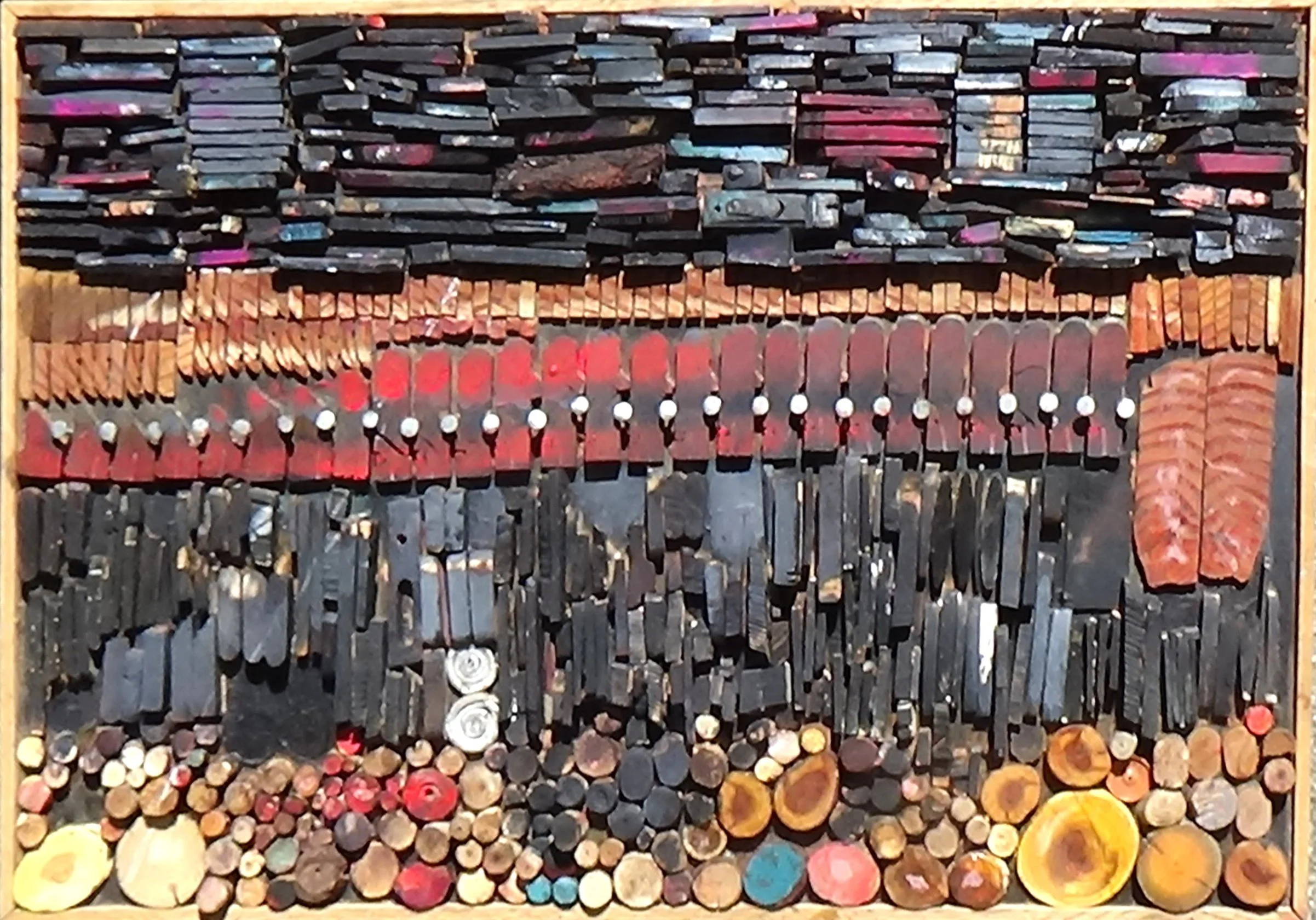 Josef Twirbutt - 
California.

"Composition 62" 
Collage
19 x 24 in