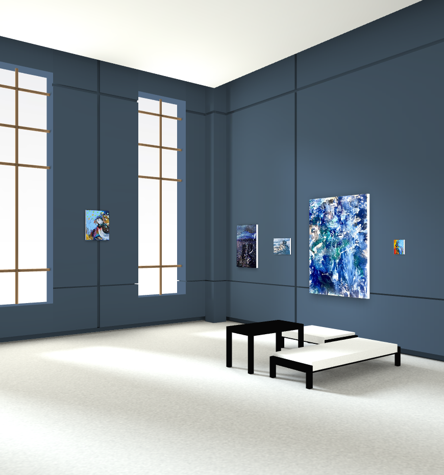 "Everything Blue" Online Exhibition June 15-July 31, 2025