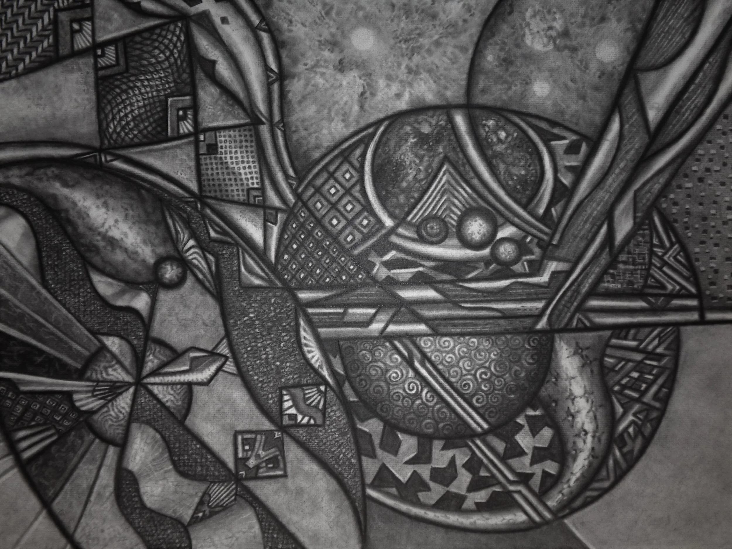 Terry Jackson - 
Saint Louis, Missouri. “DSC00428 Infinity”
Designer pencil on paper
23.05 x 18 in