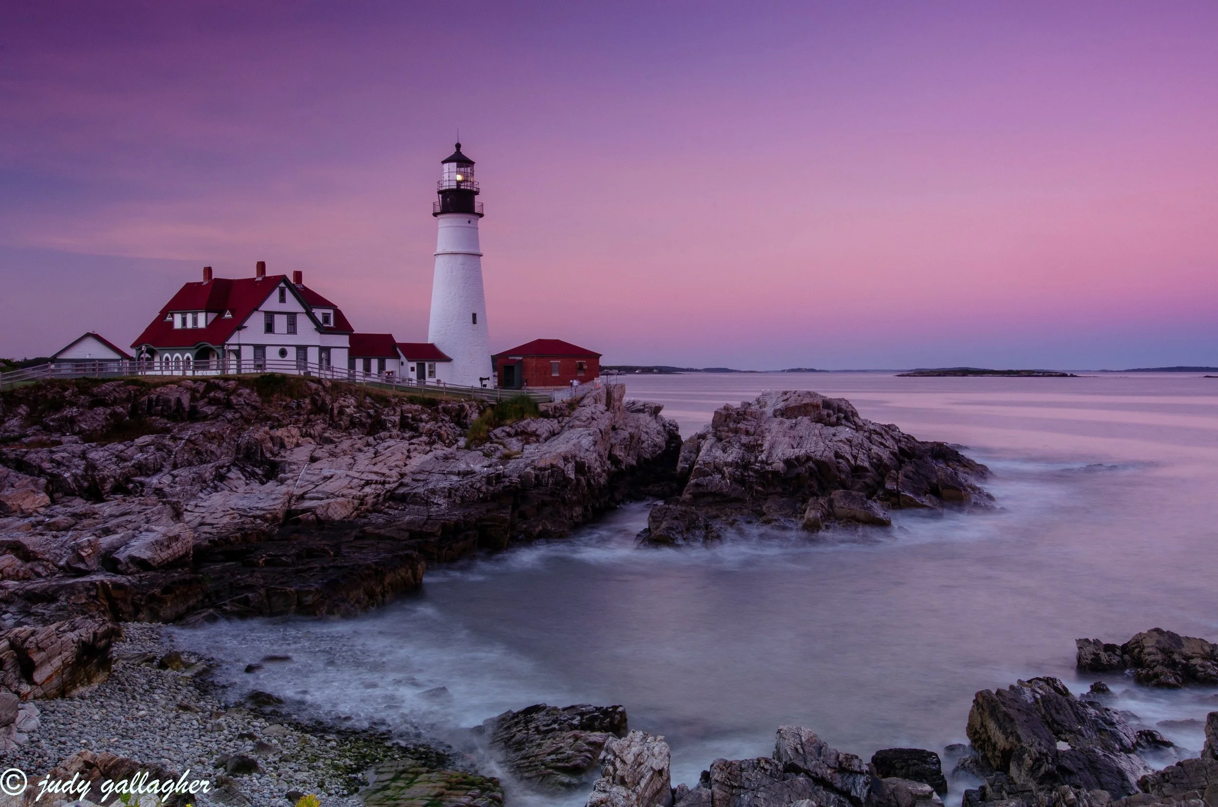 “Port House Light House Maine”, photography. 11 in x 14 in